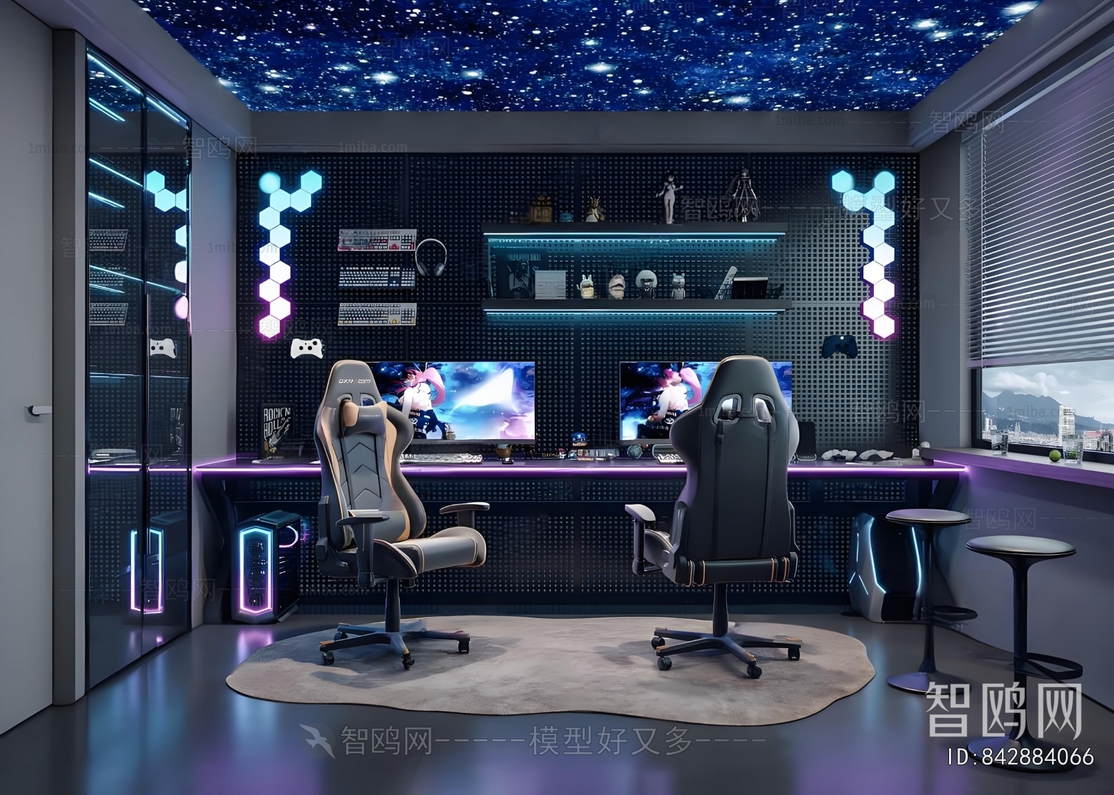 Modern E-sports Room