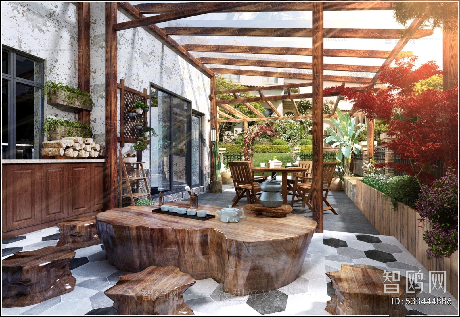 Modern Glass Sunshine Room