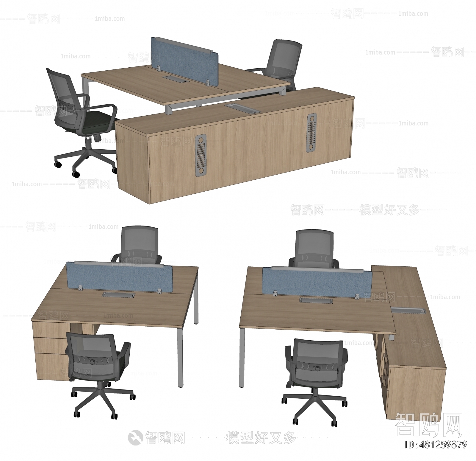 Modern Office Desk And Chair