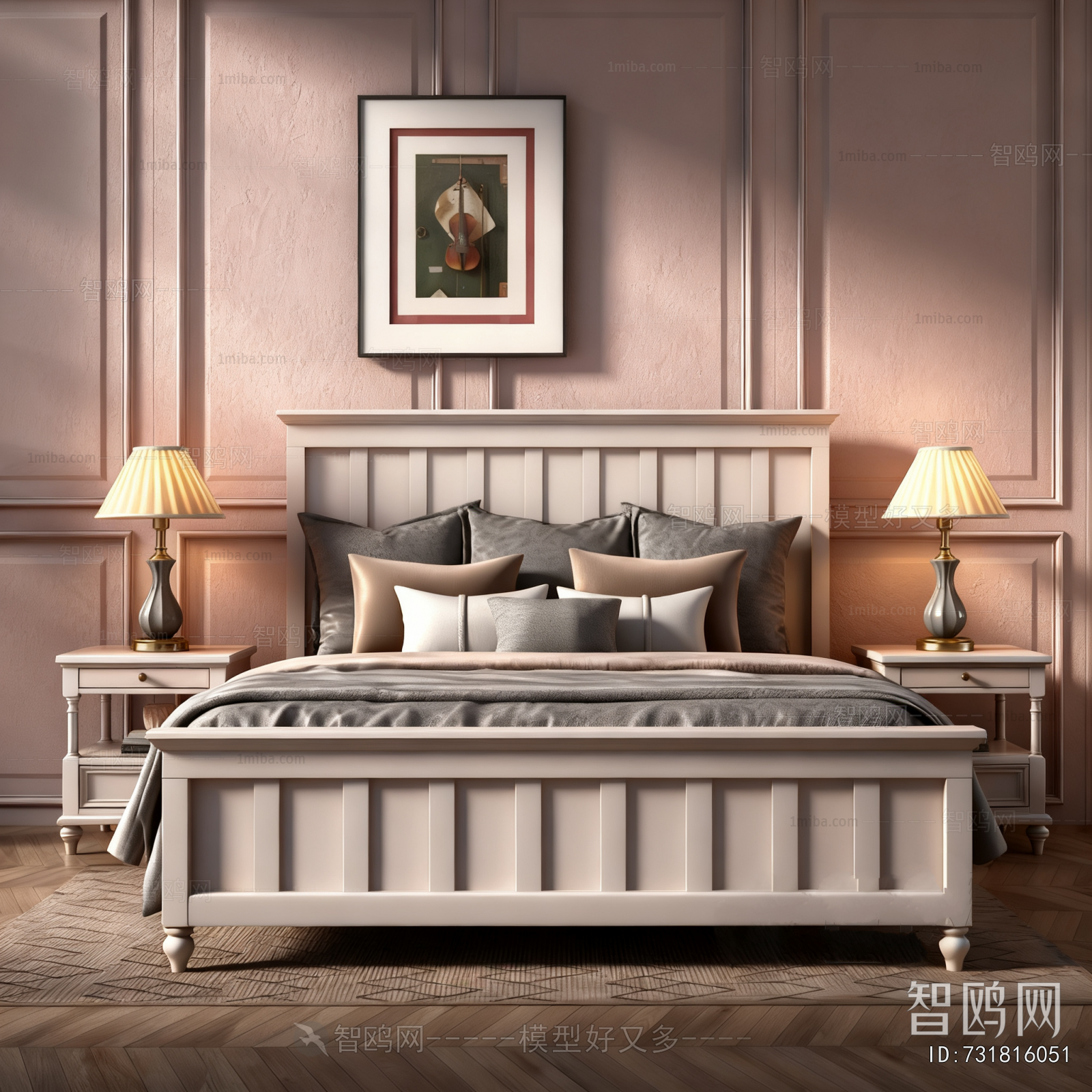 American Style Double Bed