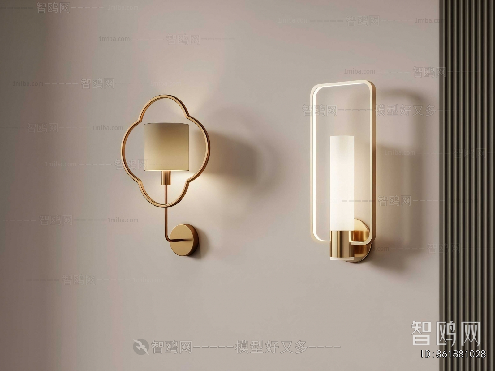 New Chinese Style Wall Lamp