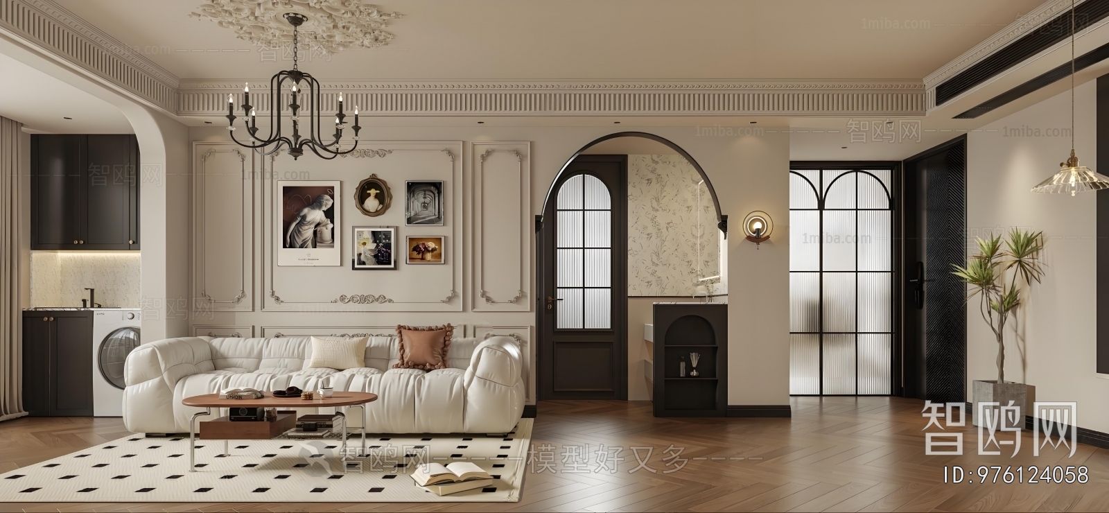 French Style A Living Room