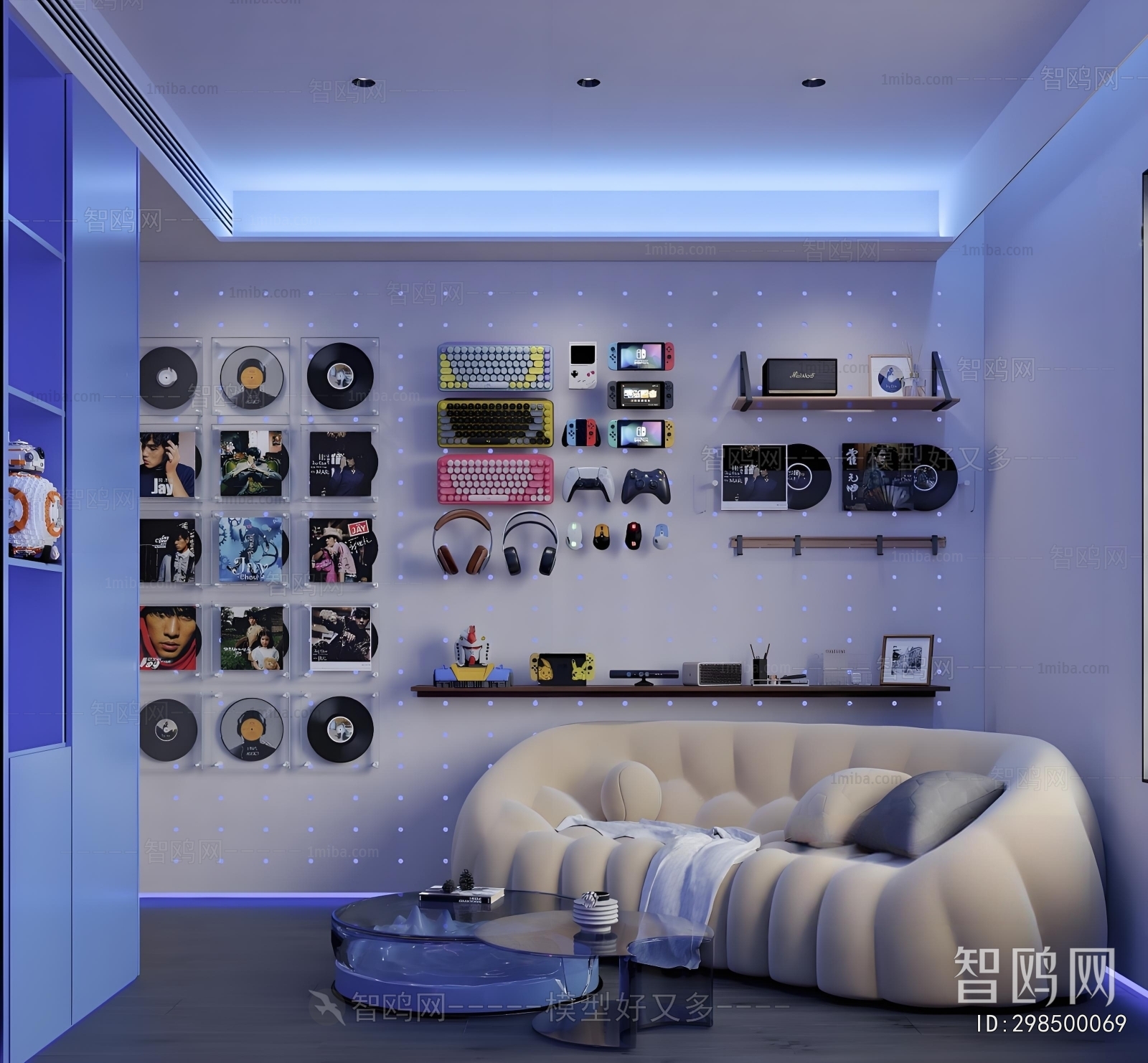 Modern E-sports Room