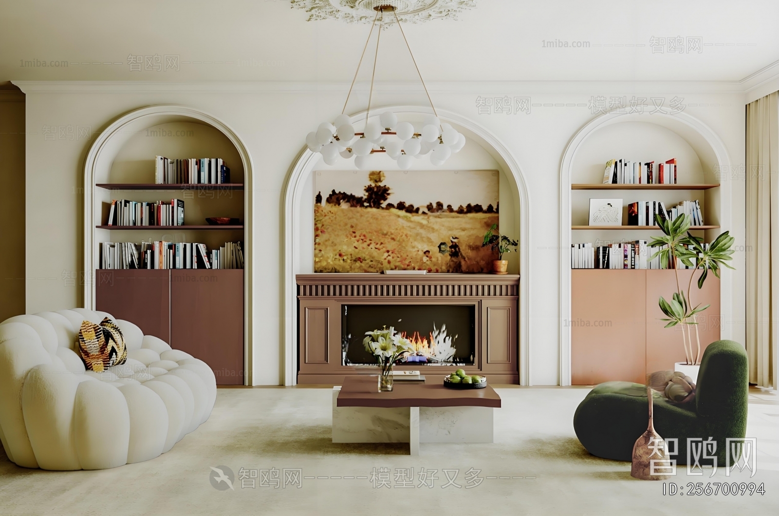 French Style A Living Room