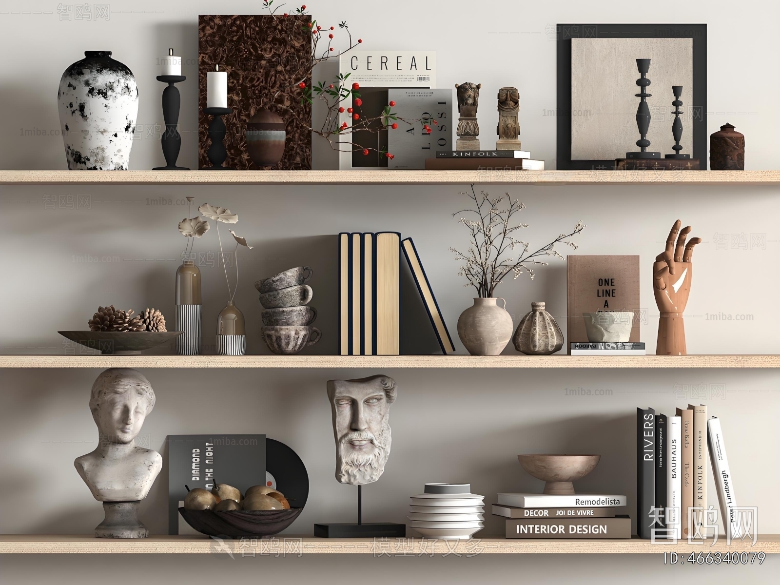 Wabi-sabi Style Decorative Set