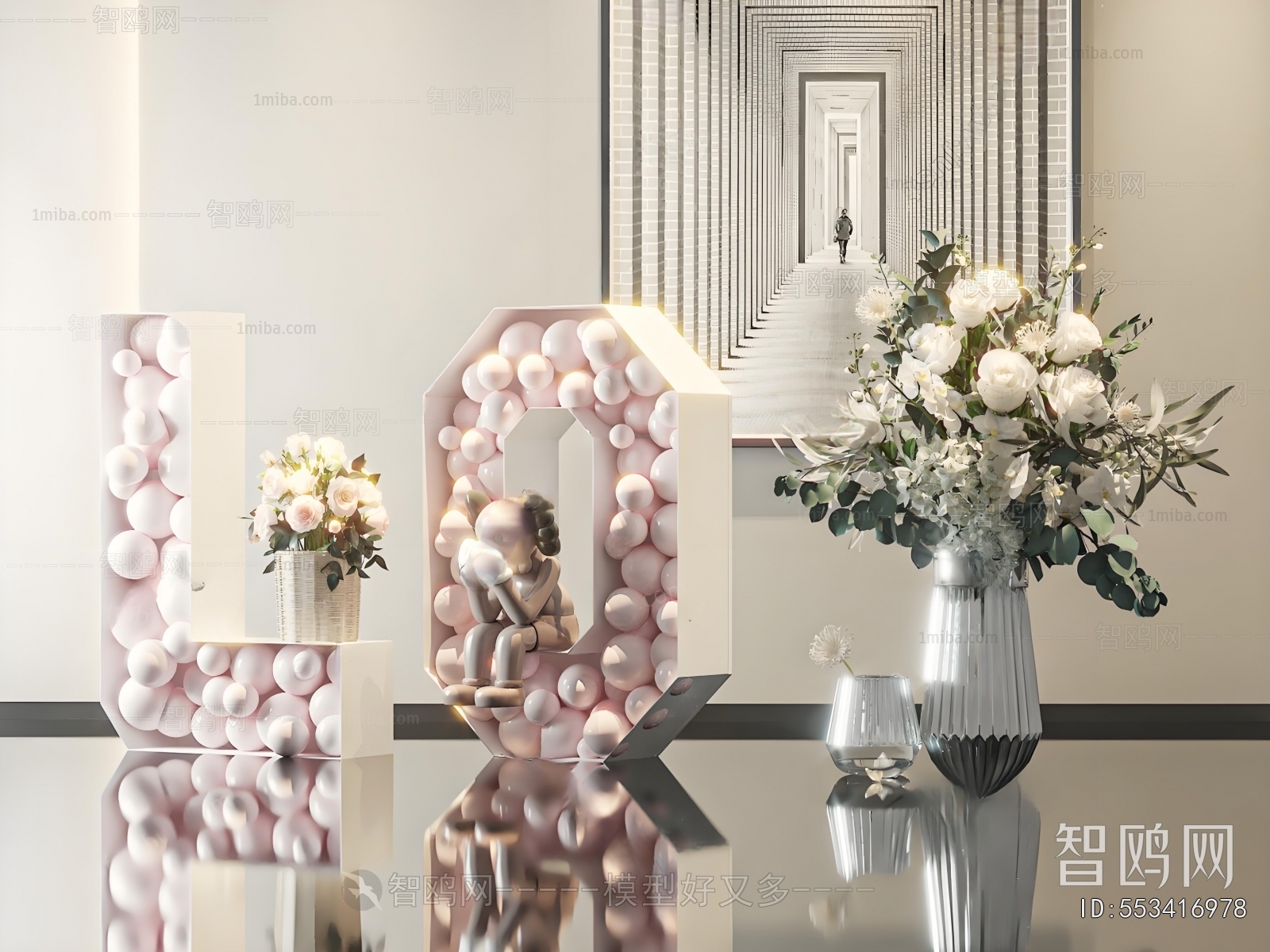 Modern Flower Arrangement