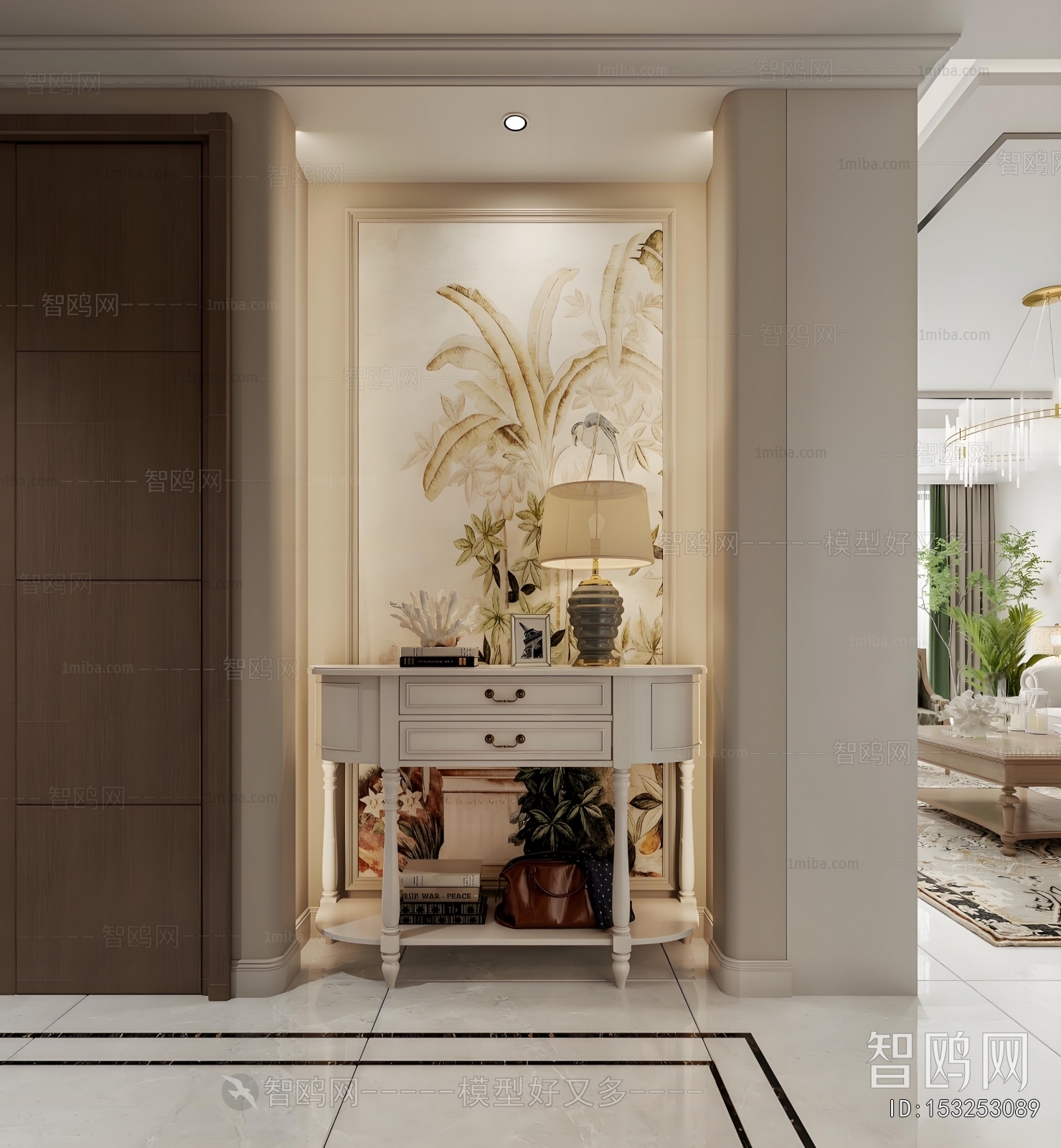 American Style Hallway