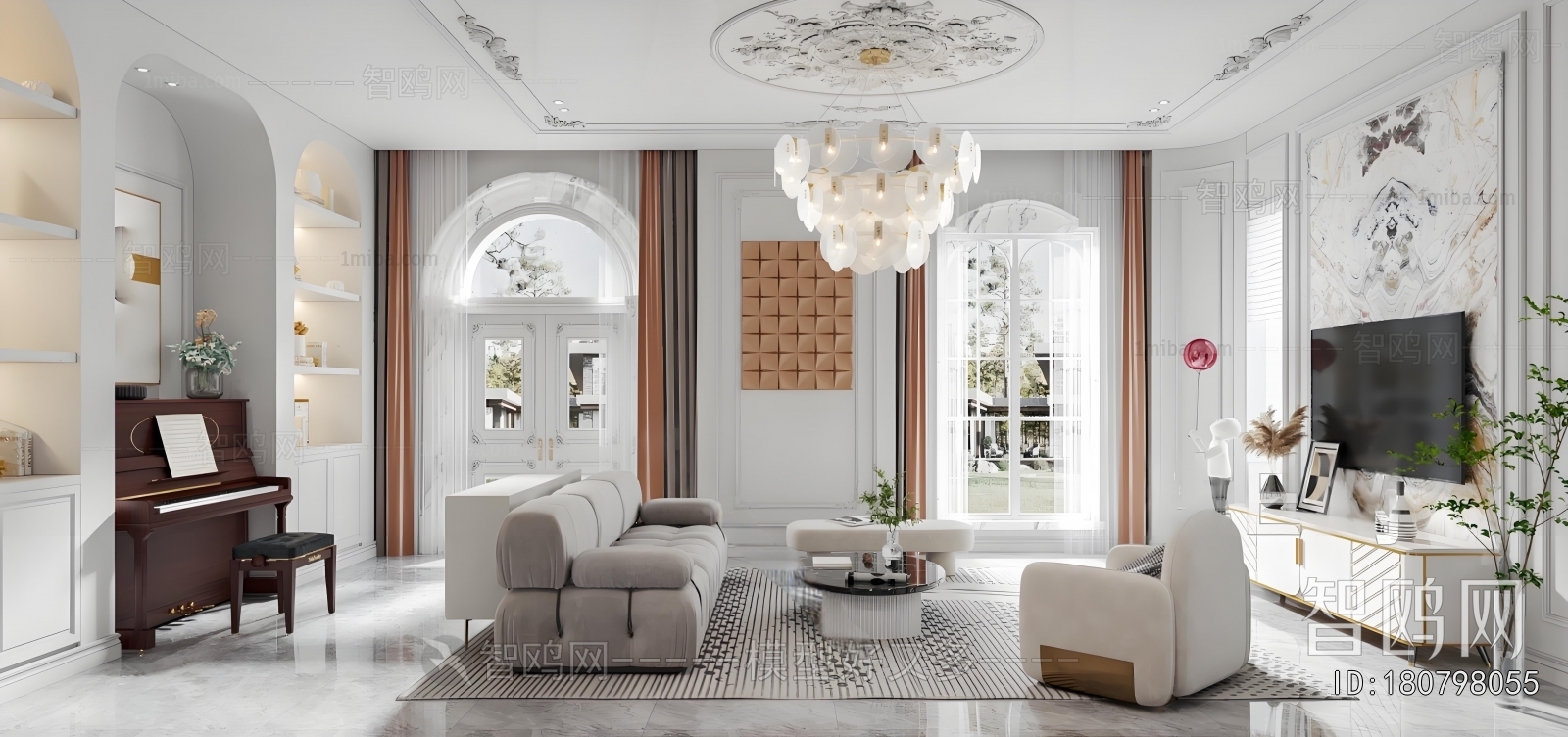 French Style A Living Room