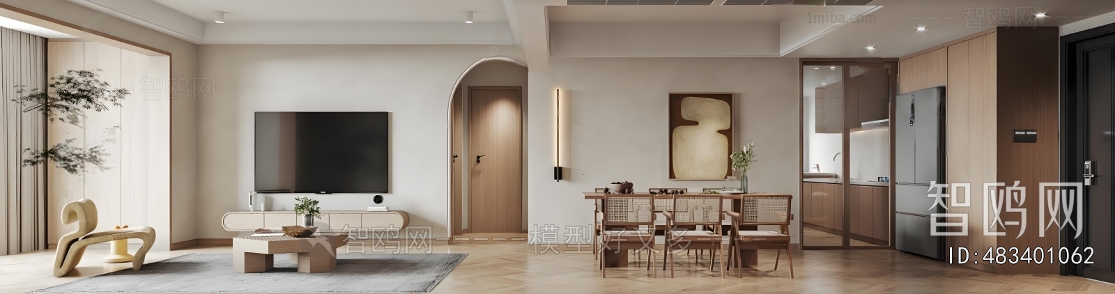 Japanese Style A Living Room