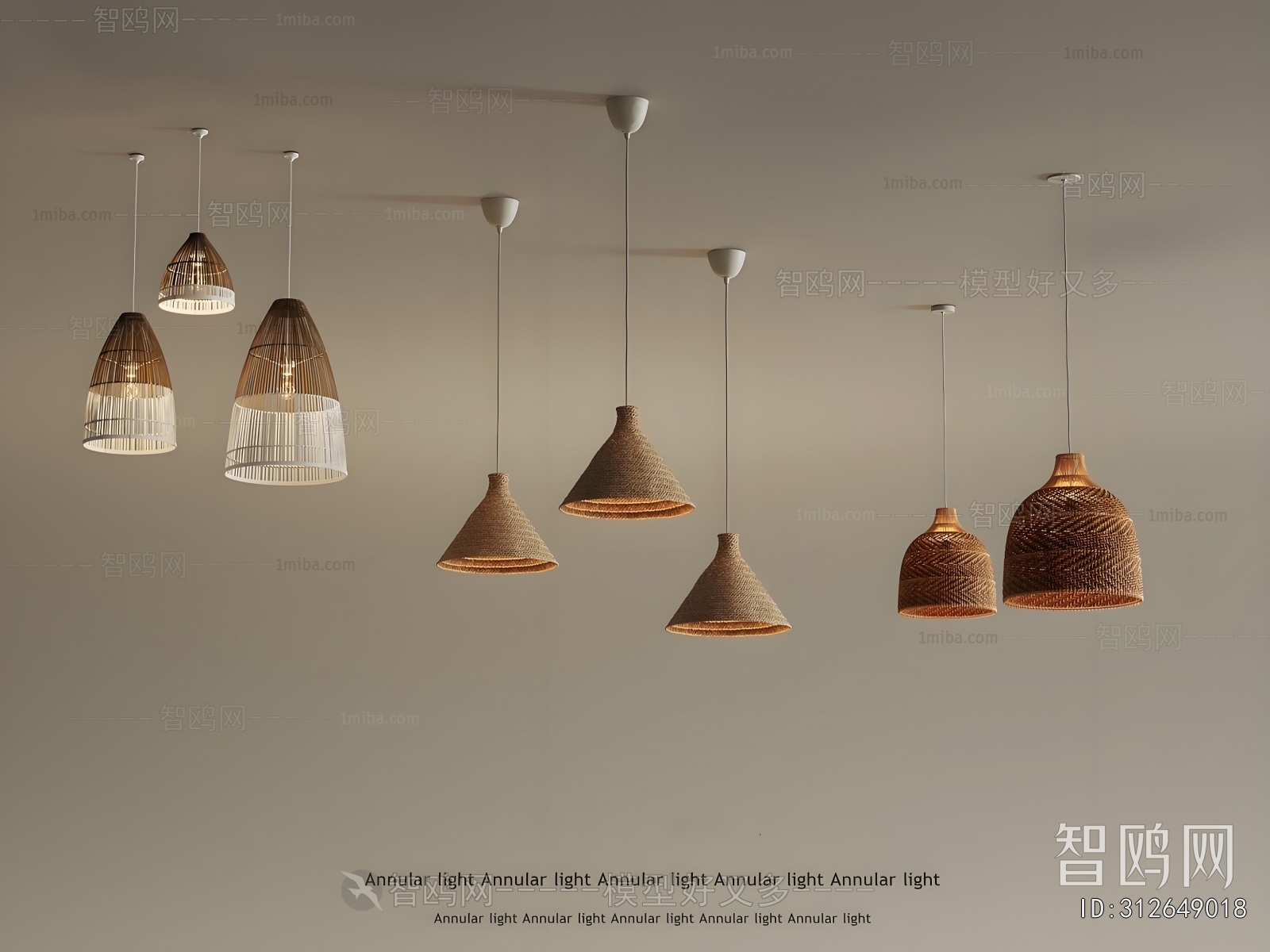 Wabi-sabi Style Droplight