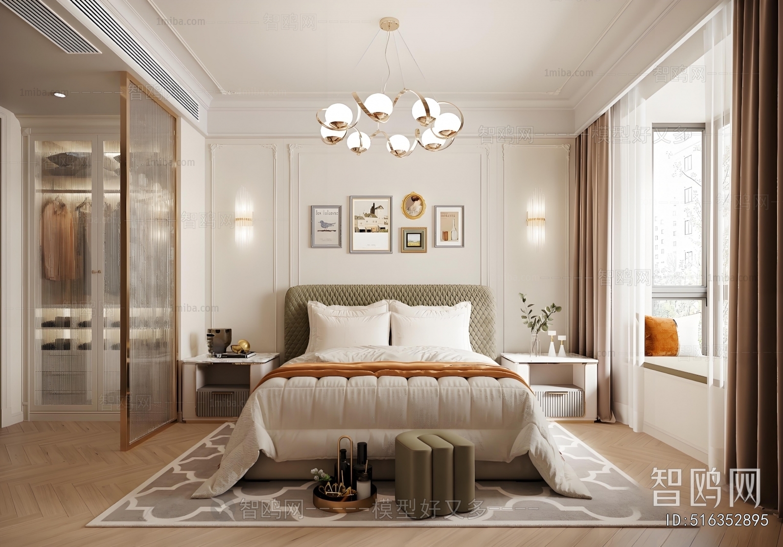 French Style Bedroom