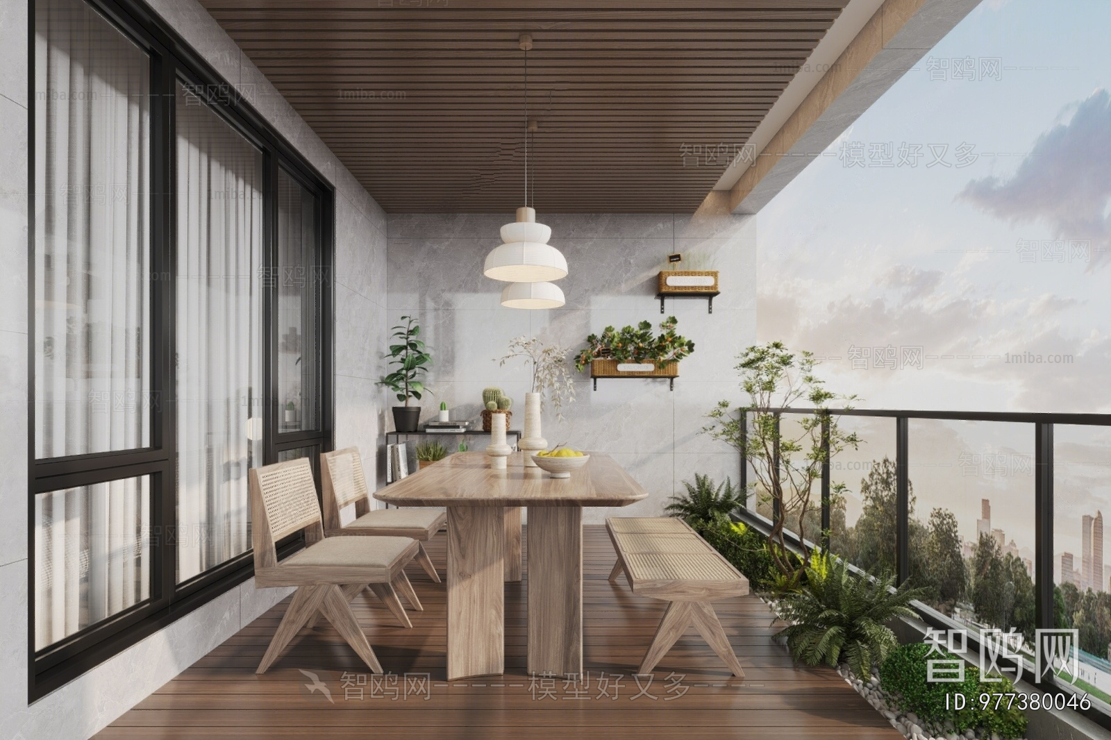 Modern Leisure Balcony