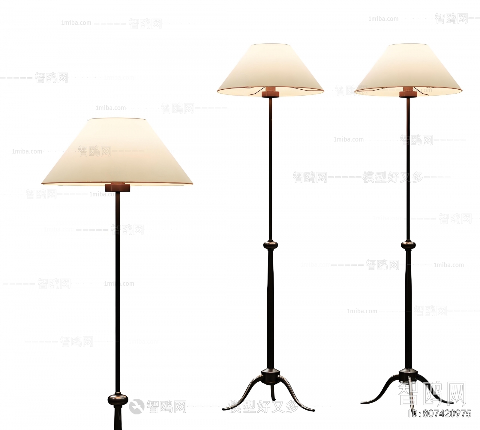 New Chinese Style Floor Lamp