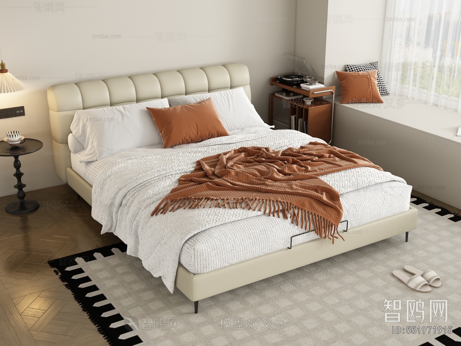 Modern Double Bed