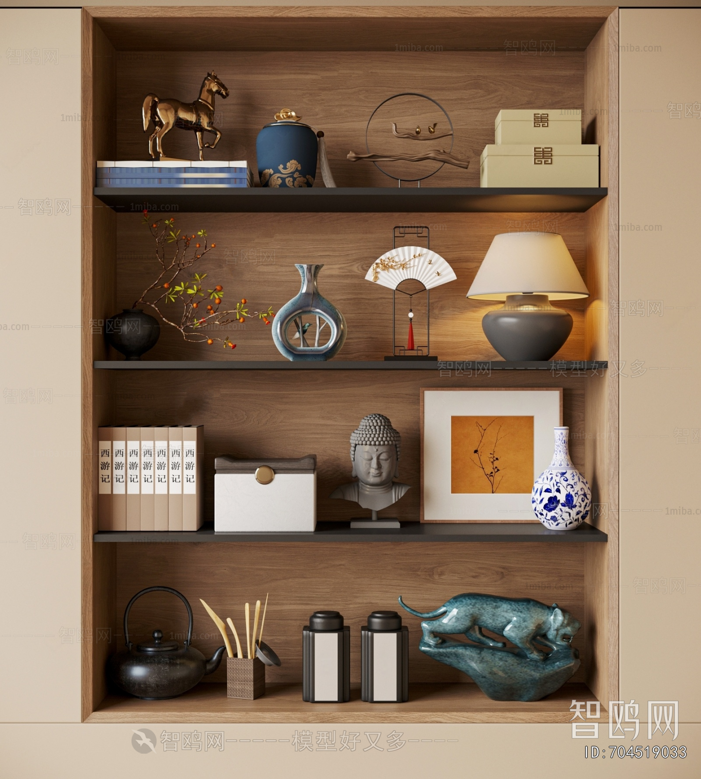 New Chinese Style Decorative Set