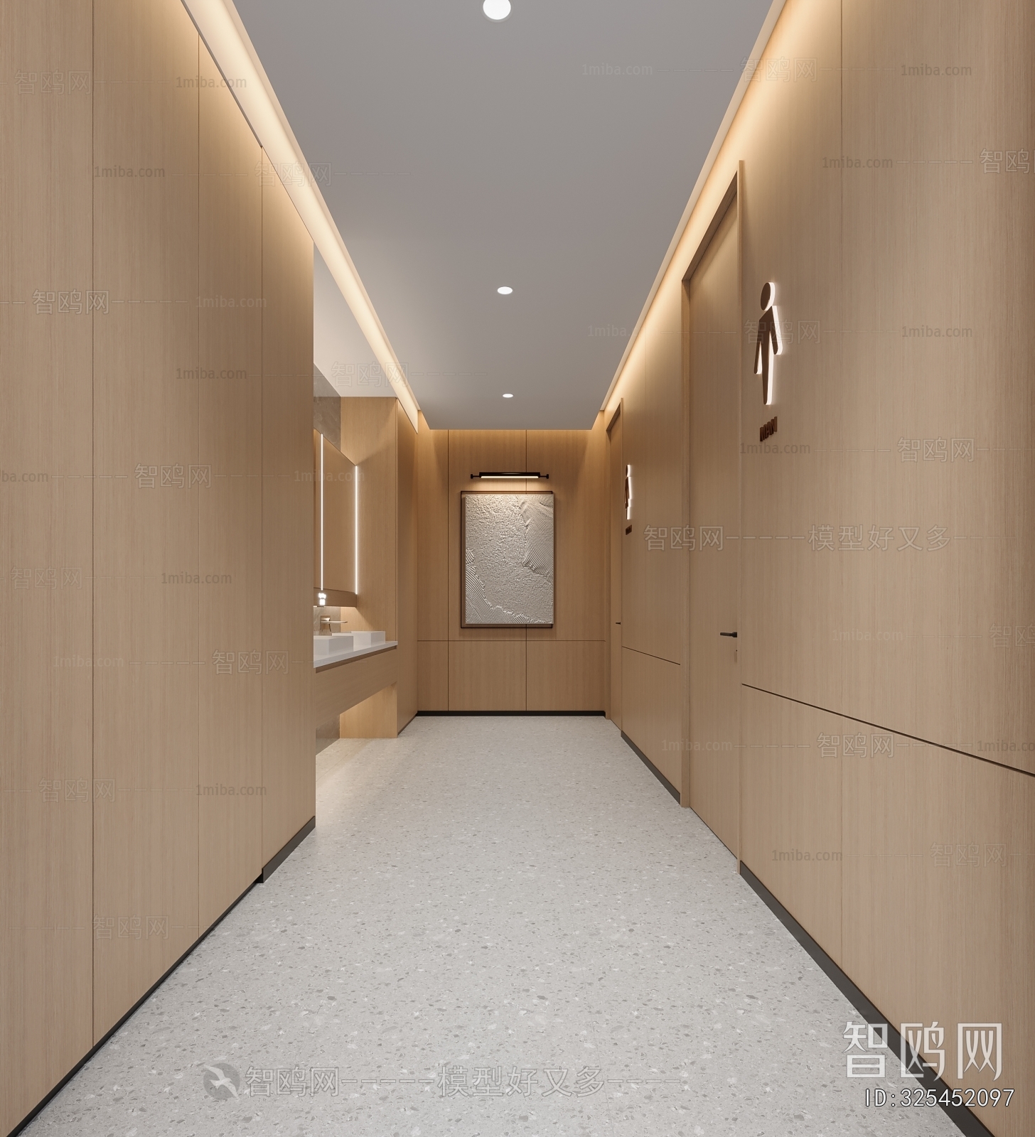 Modern Public Toilet