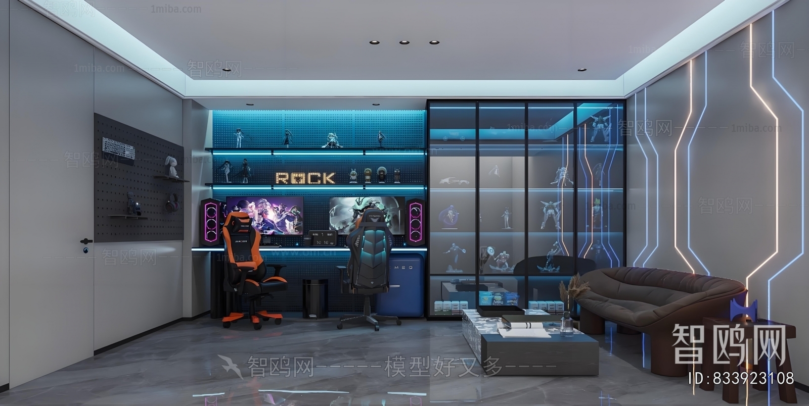 Modern E-sports Room