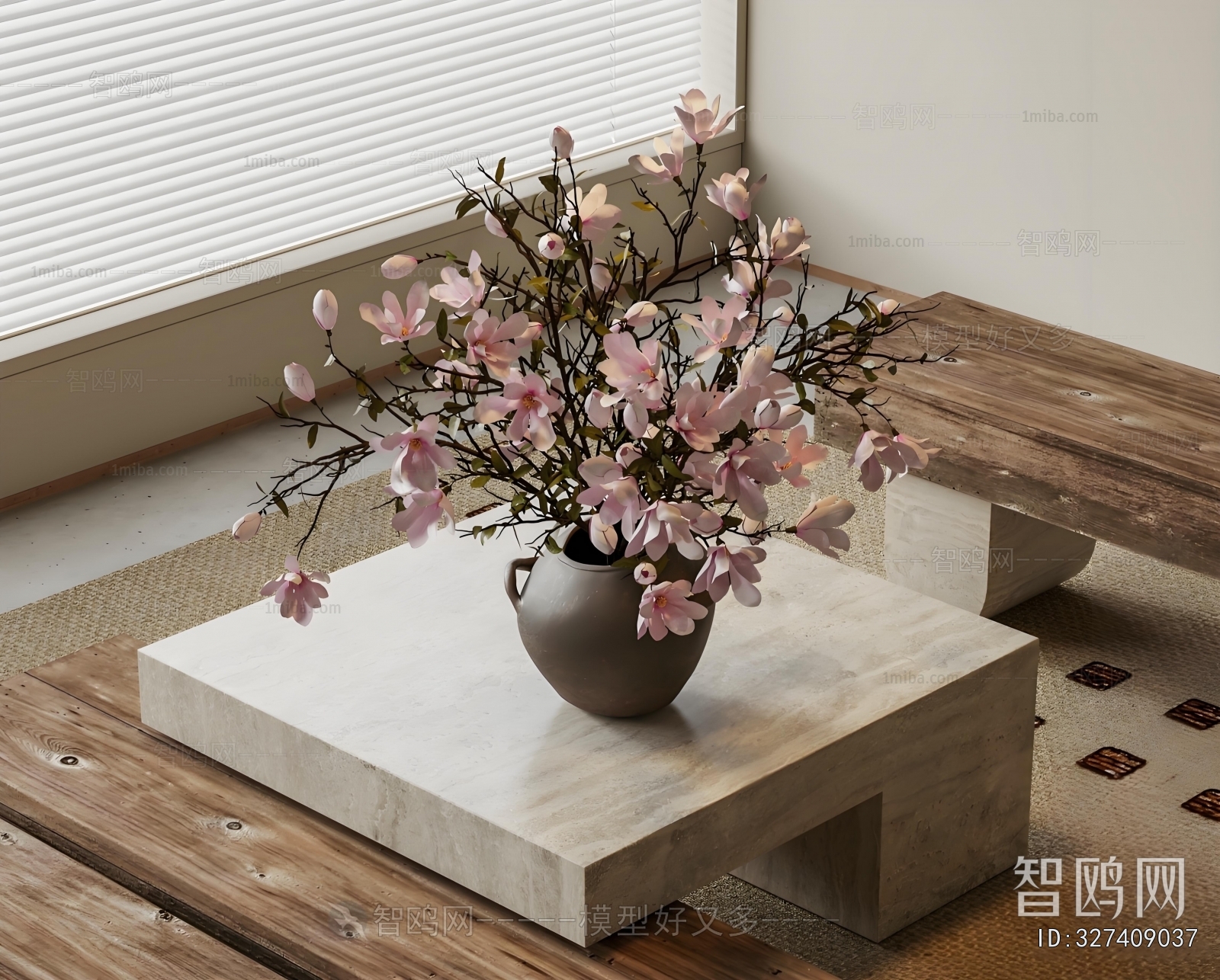 New Chinese Style Flower Arrangement