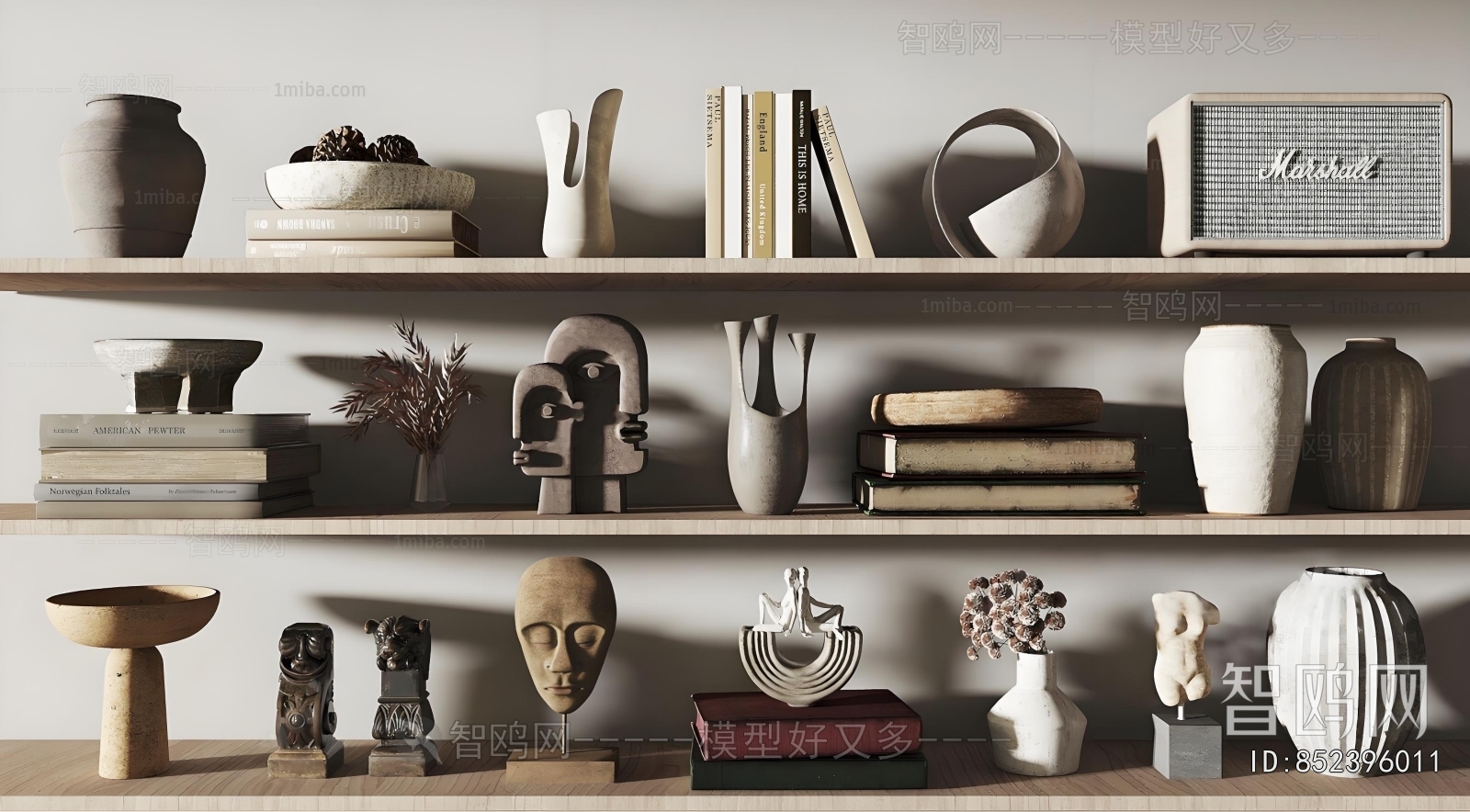 Wabi-sabi Style Decorative Set