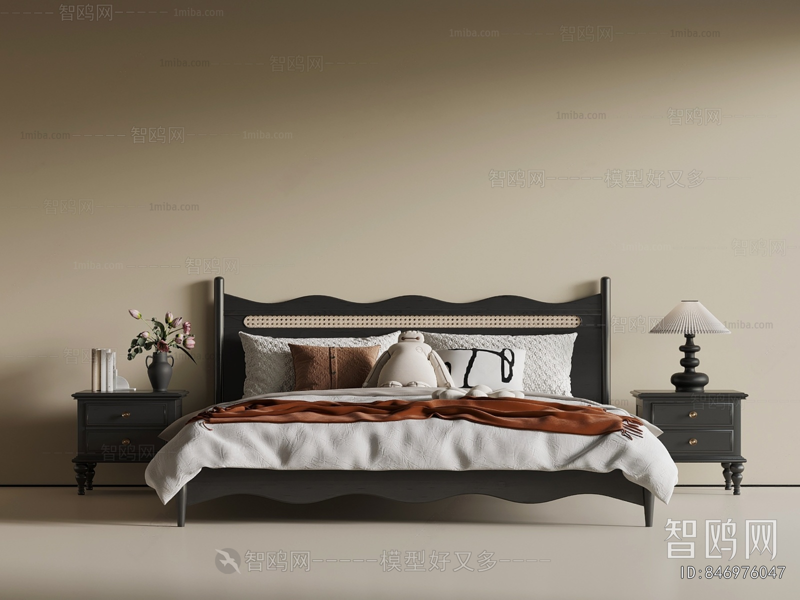 French Style Double Bed