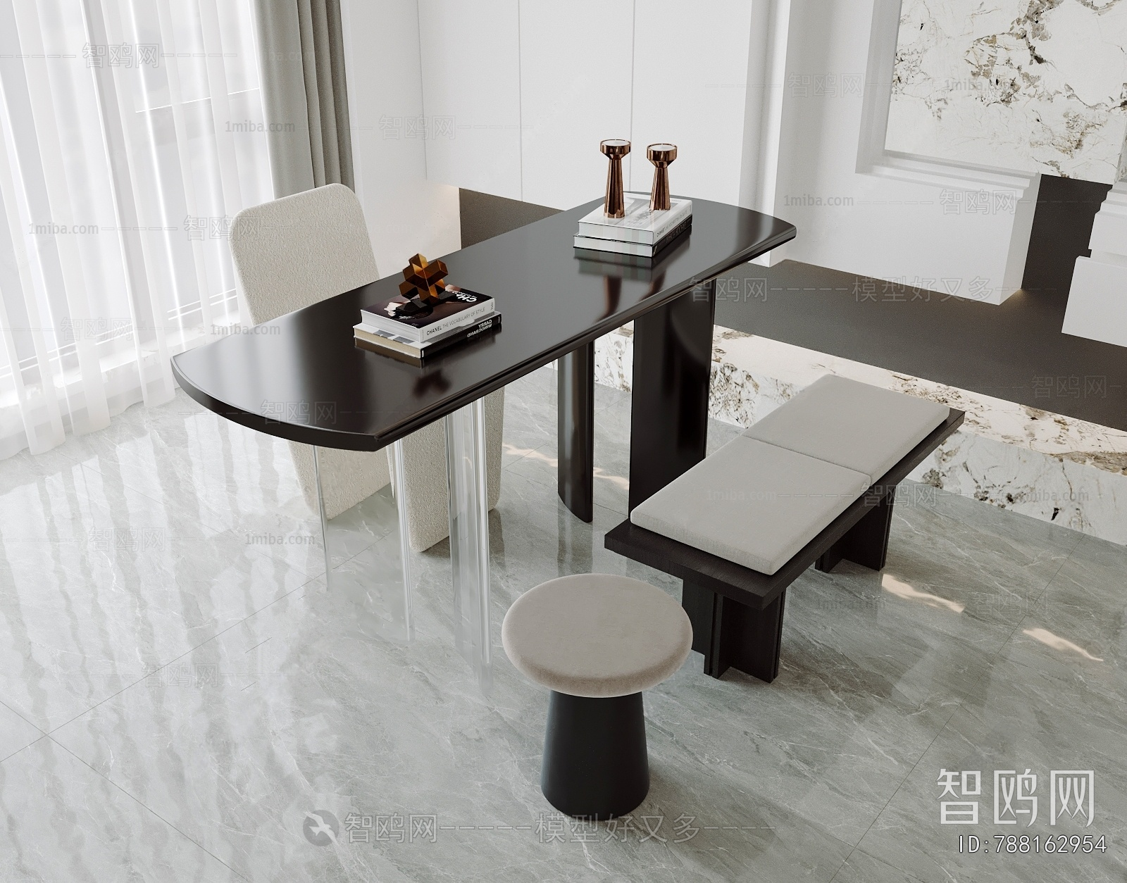 Modern Computer Desk And Chair