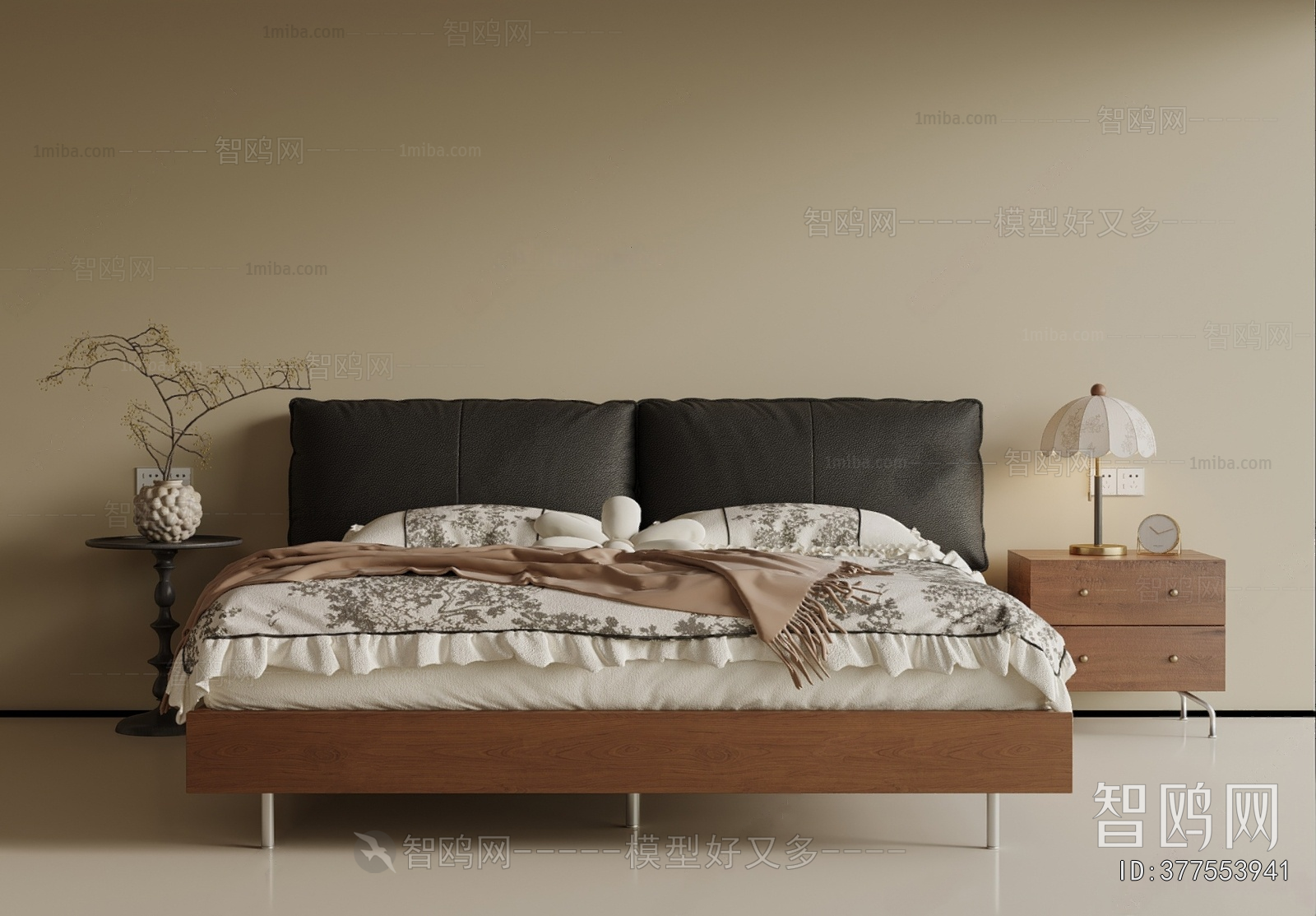 French Style Double Bed