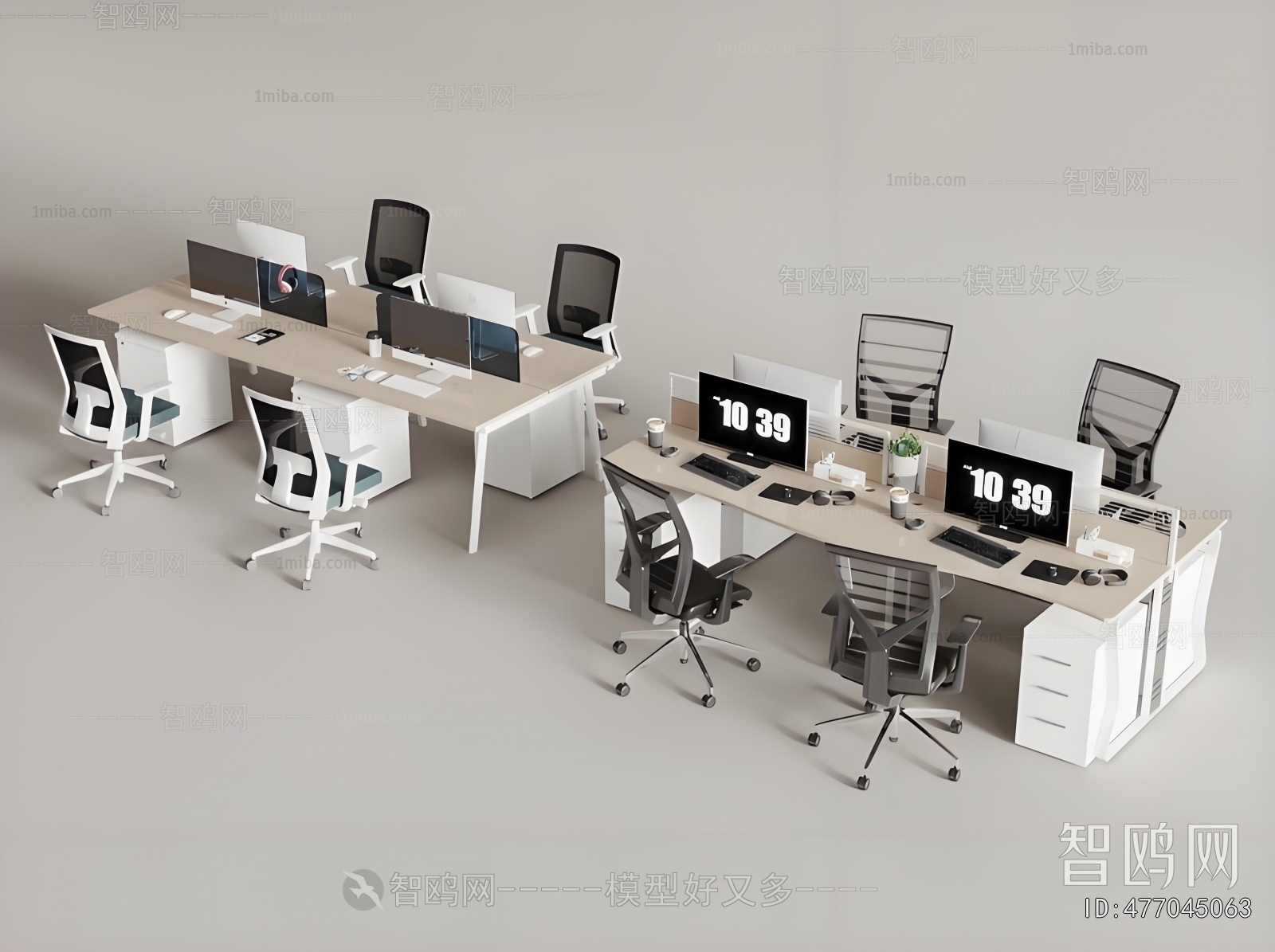 Modern Office Desk And Chair
