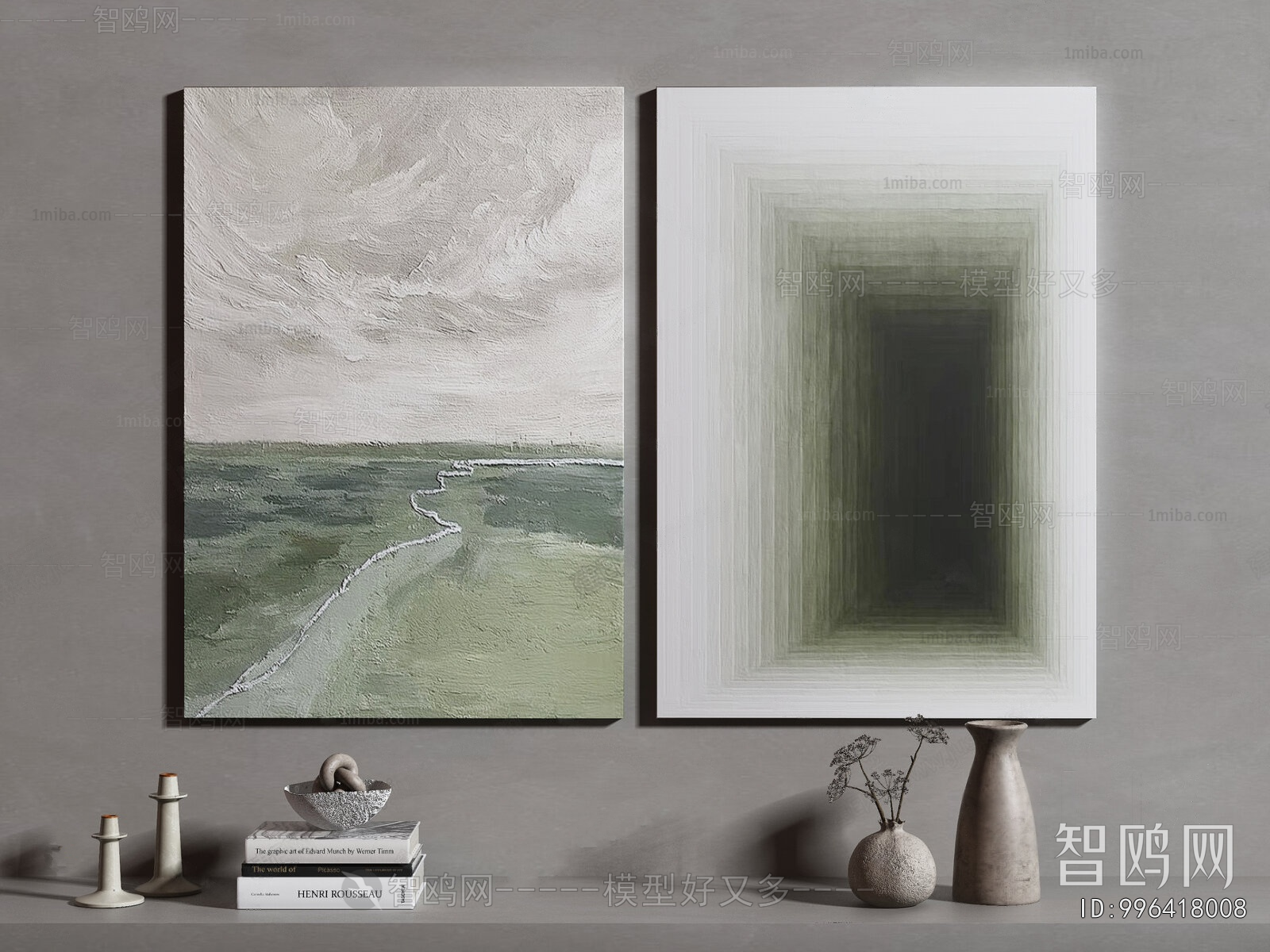 Wabi-sabi Style Painting