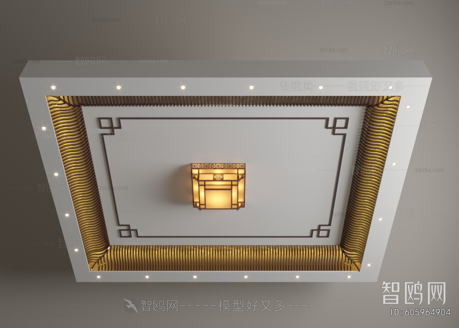 New Chinese Style Suspended Ceiling