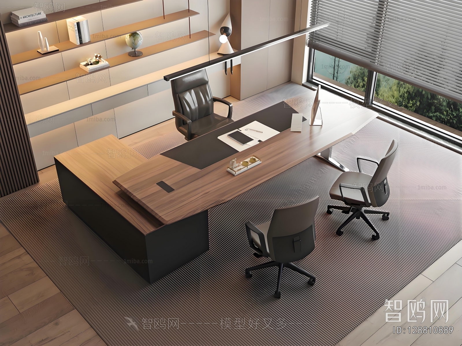 Modern Office Desk And Chair