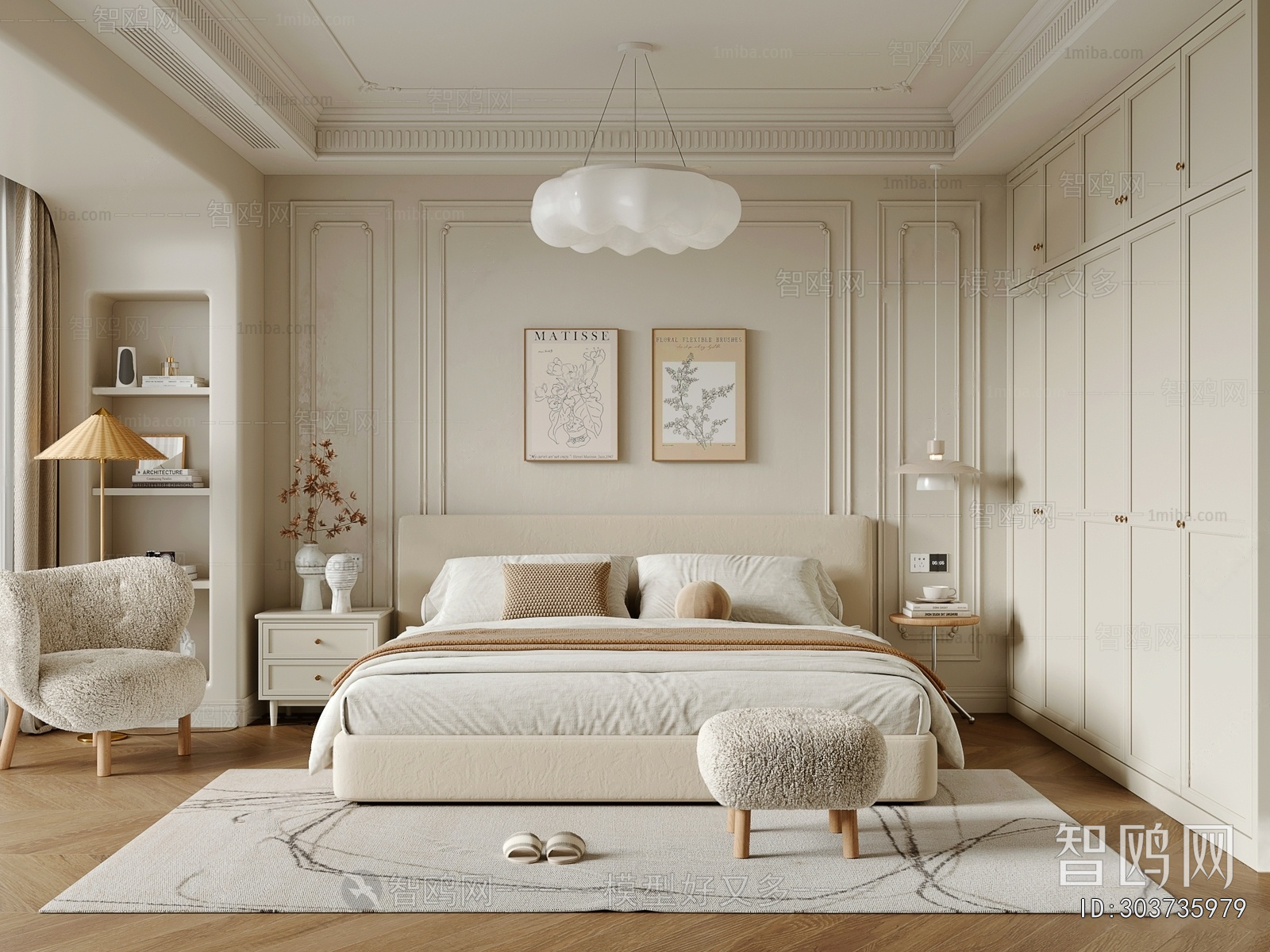 French Style Bedroom