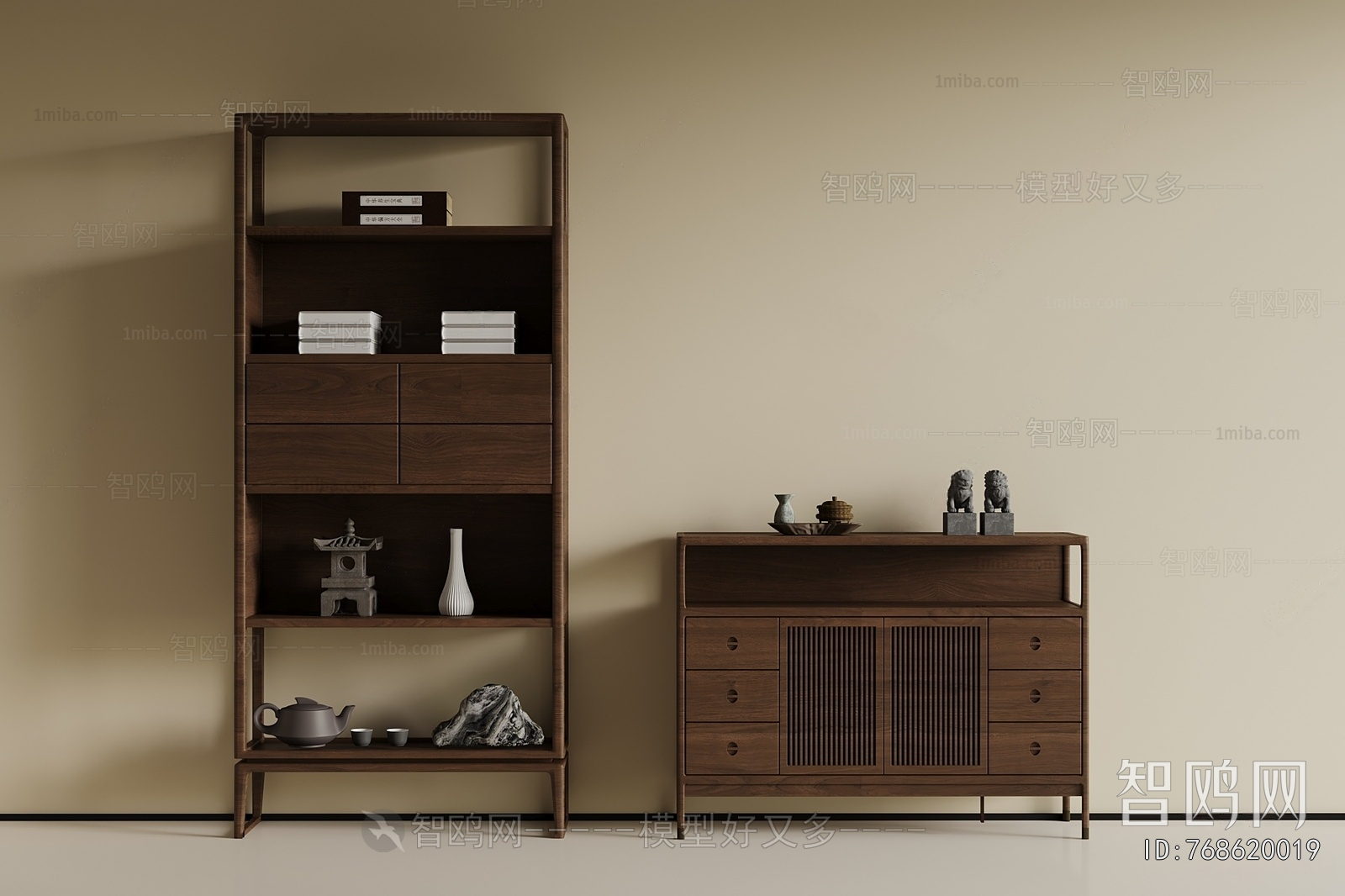 New Chinese Style Antique Rack