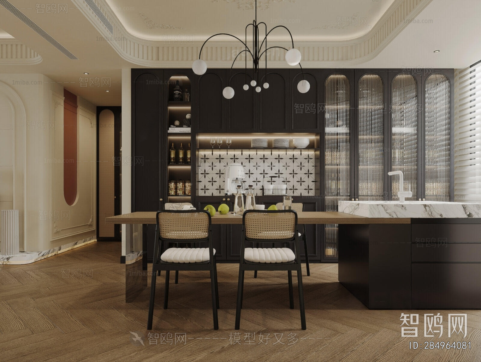 French Style Dining Room