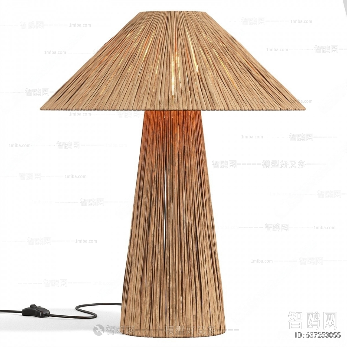 Wabi-sabi Style Table Lamp