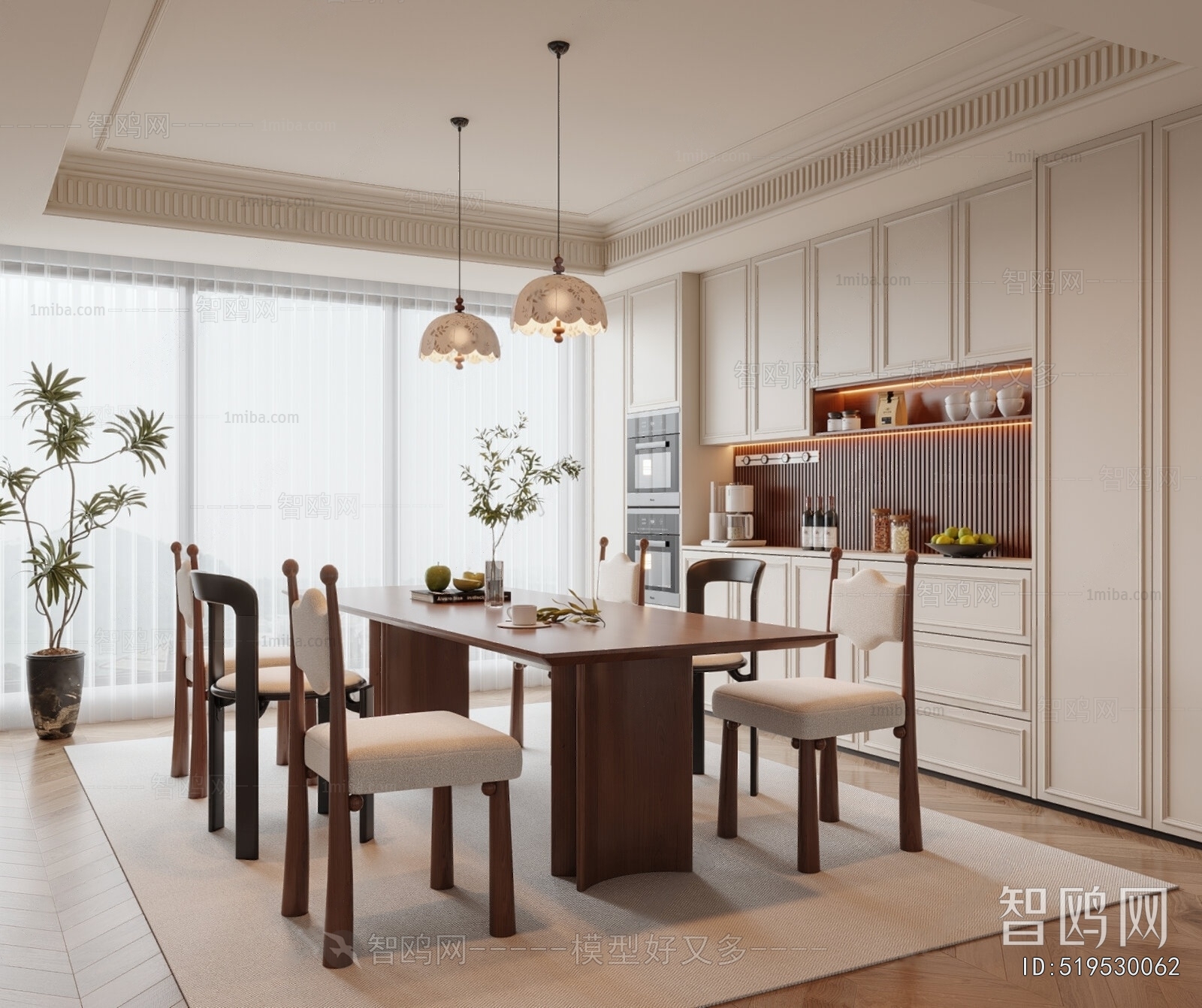 French Style Dining Room