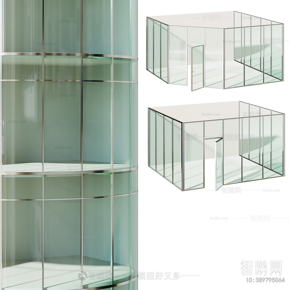 Modern Glass Screen Partition
