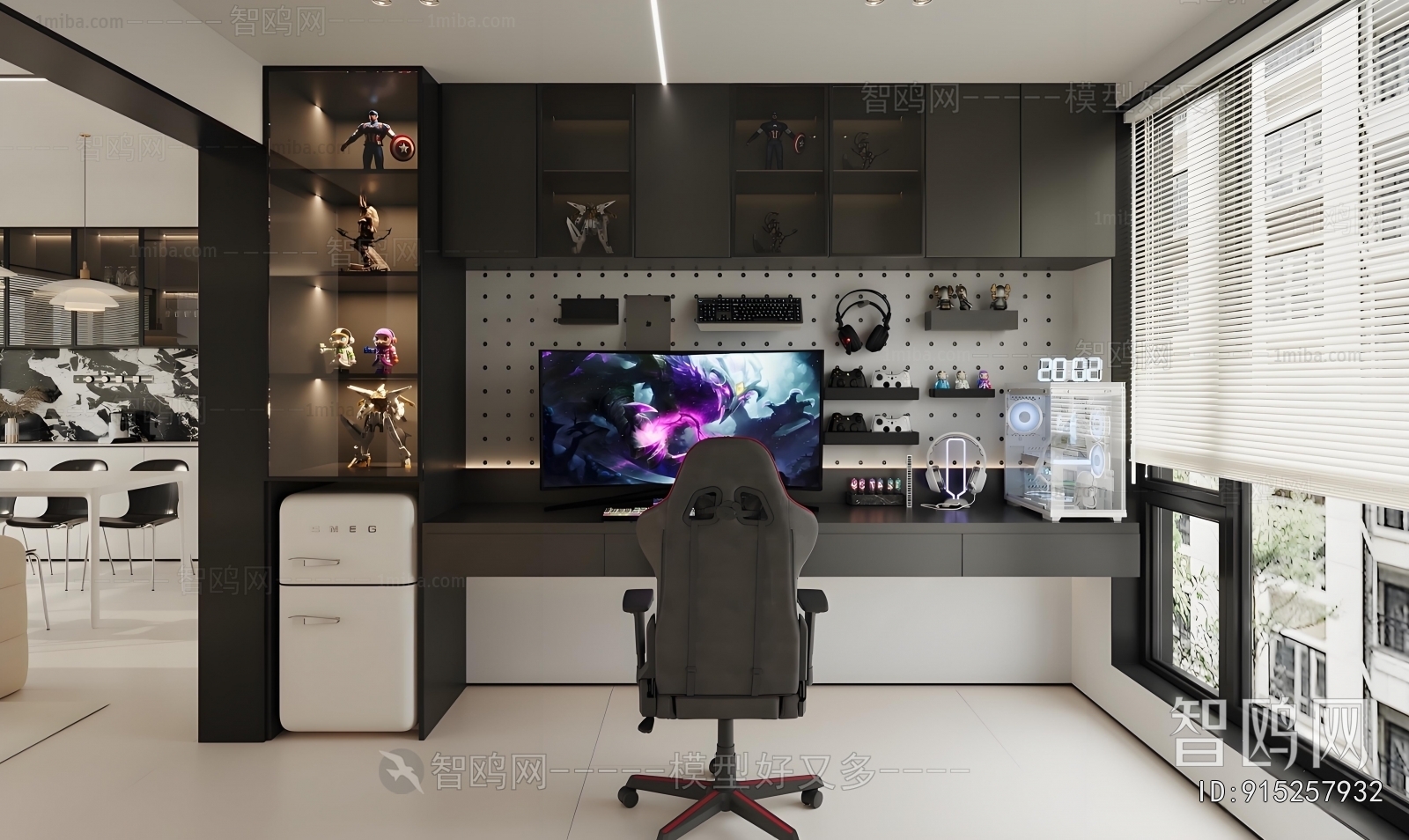 Modern E-sports Room