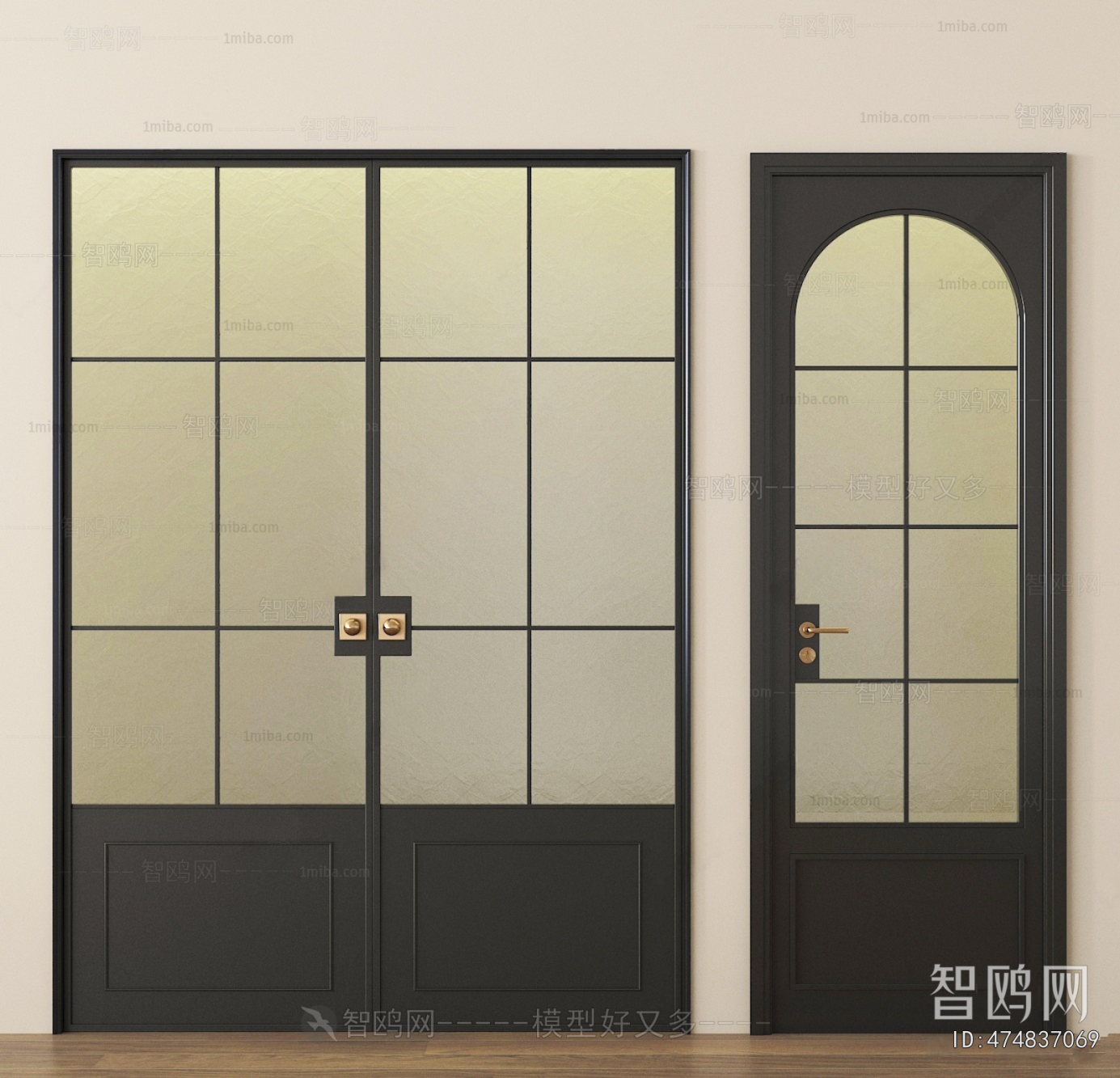 French Style Double Door