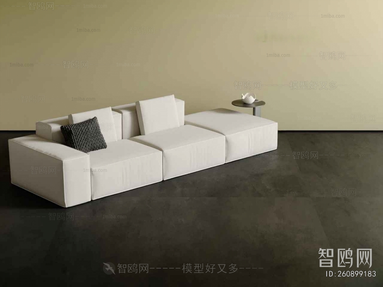Modern Three-seat Sofa