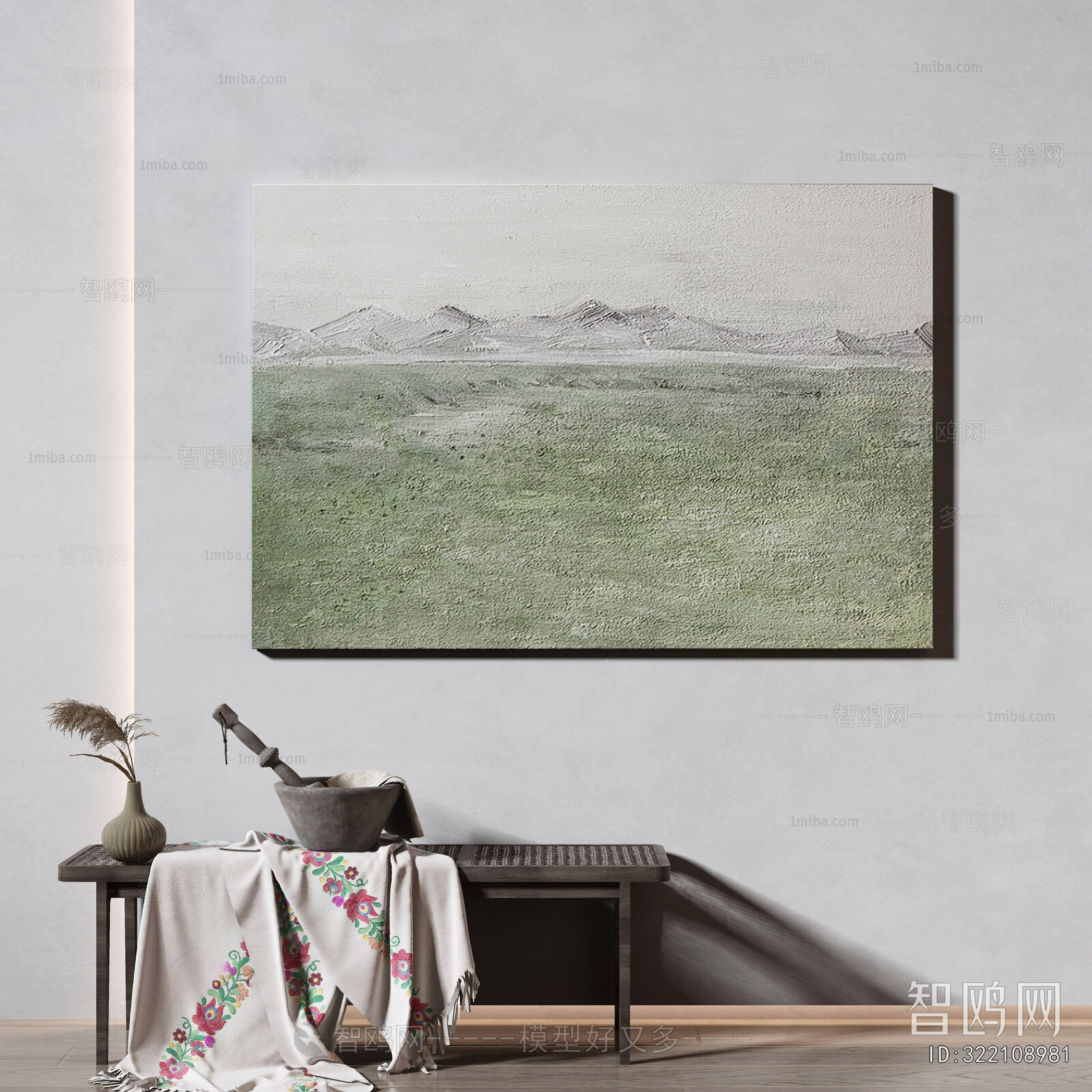 Wabi-sabi Style Painting