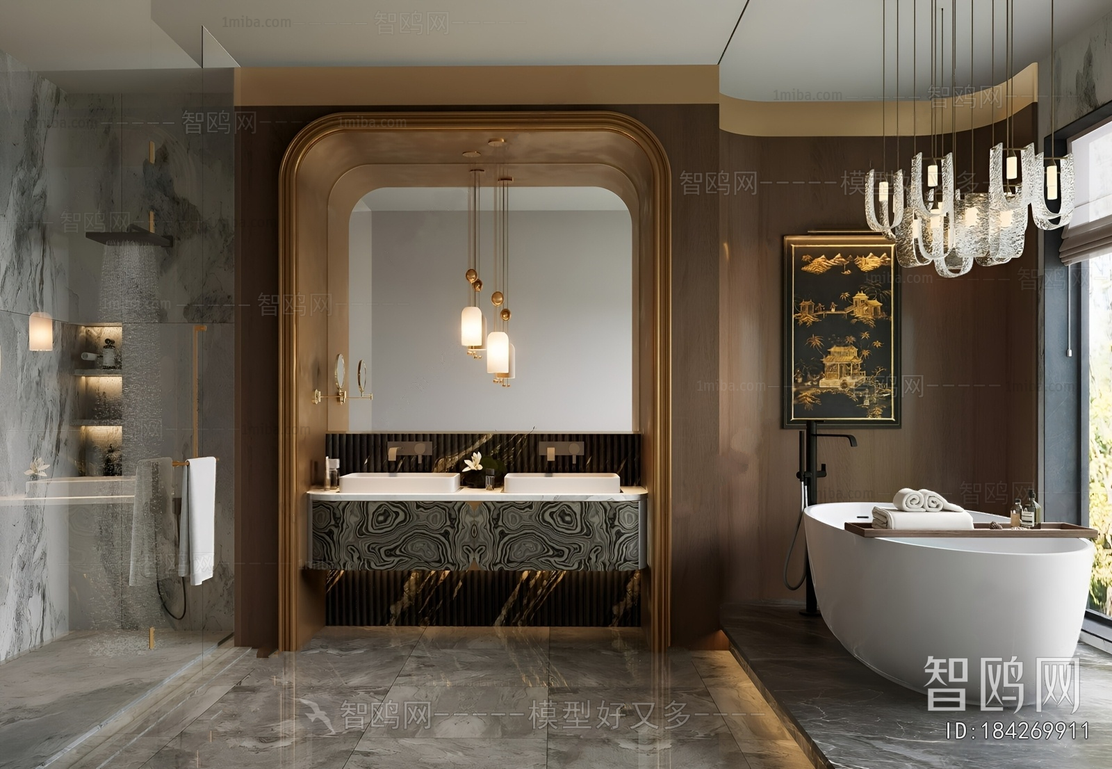 Modern New Chinese Style TOILET