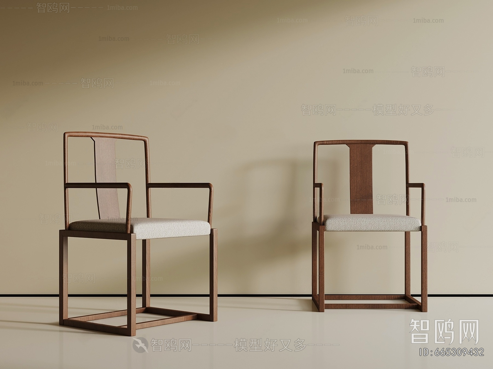 New Chinese Style Lounge Chair