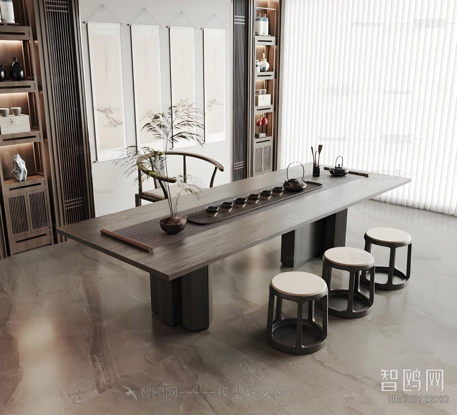 New Chinese Style Tea Tables And Chairs