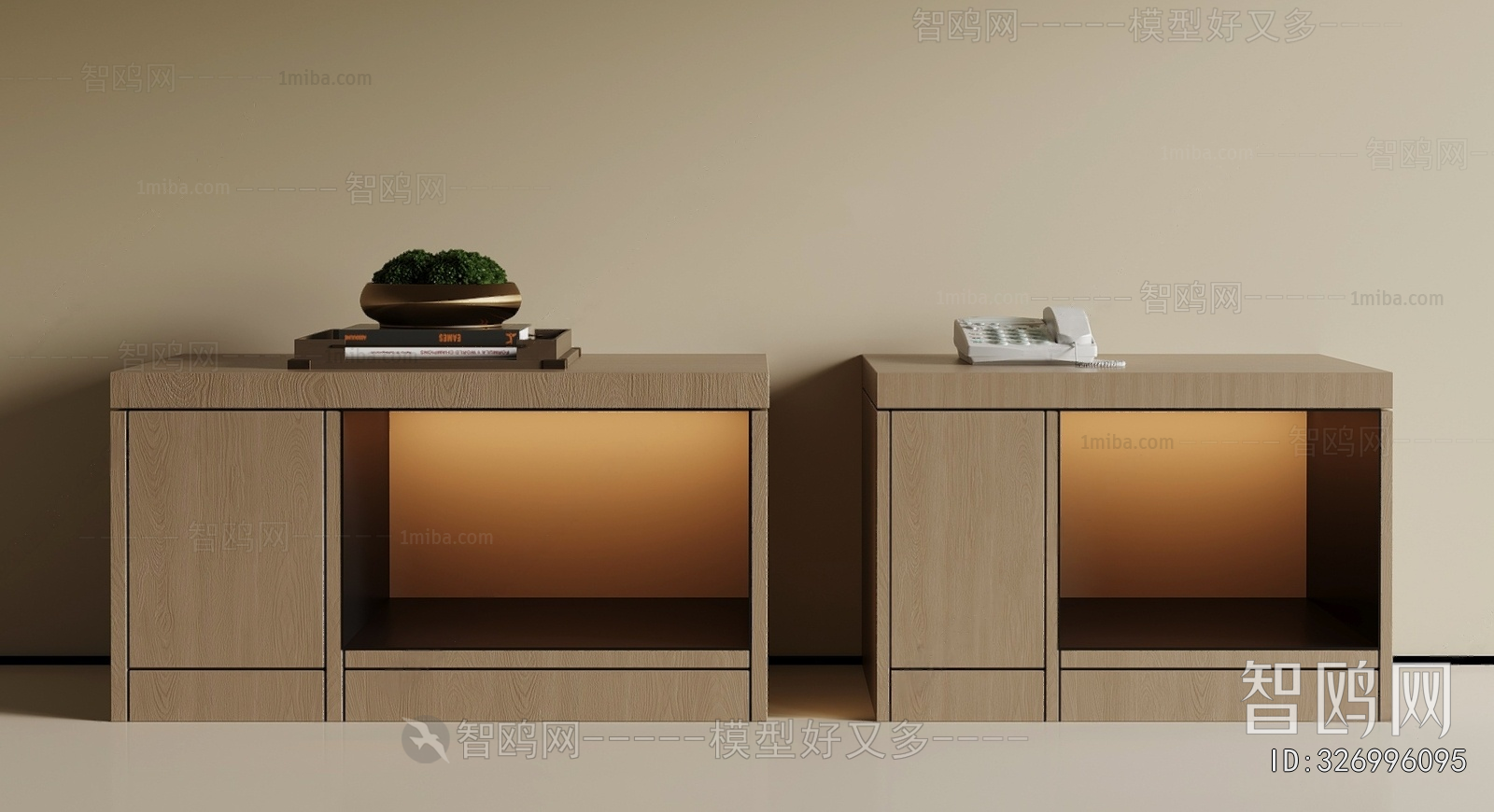 Modern Bedside Cupboard