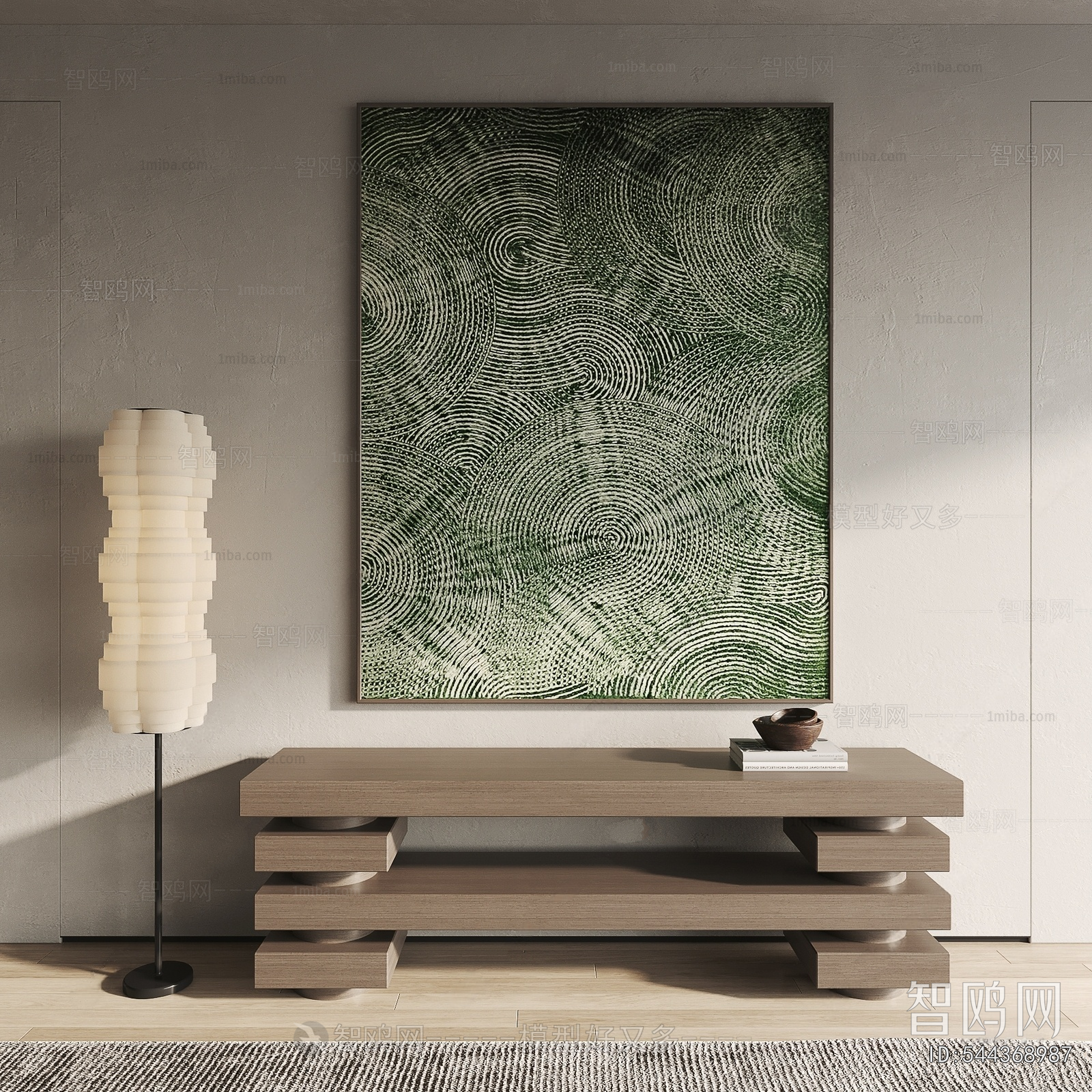 Wabi-sabi Style Painting