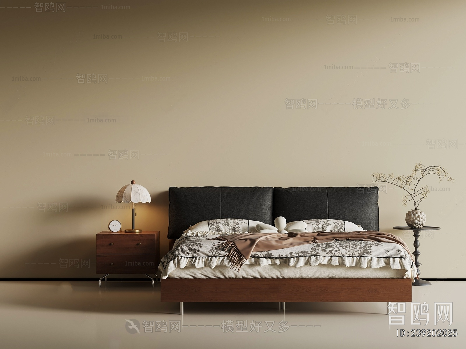 French Style Double Bed