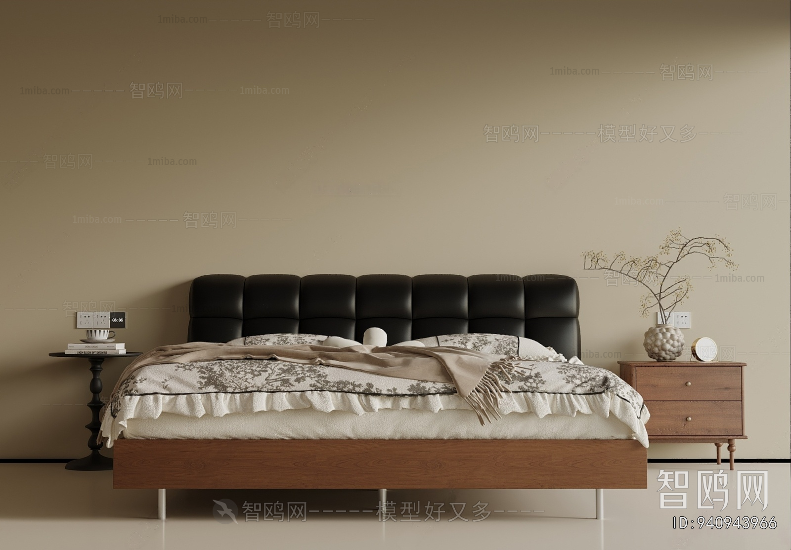 French Style Double Bed