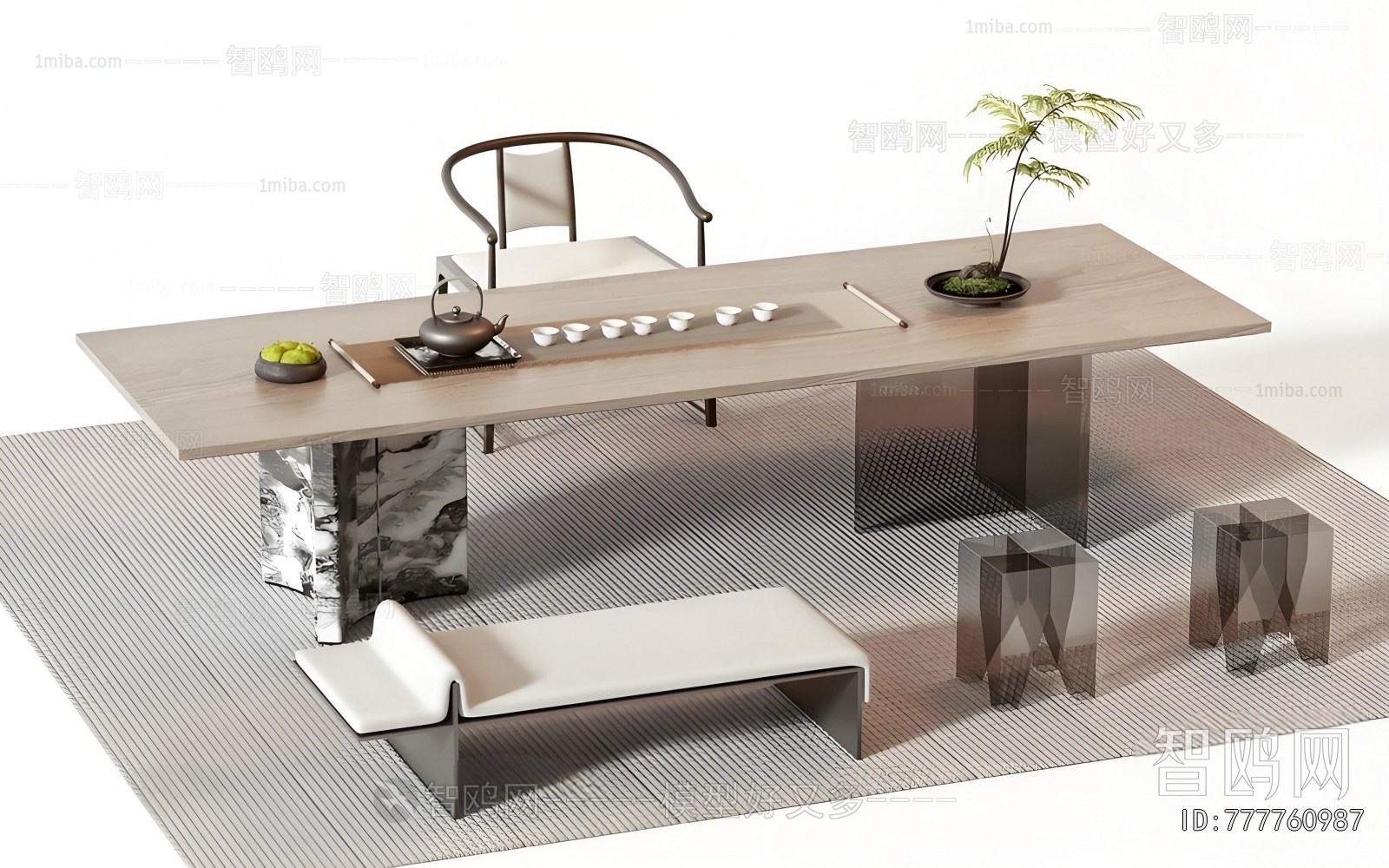 New Chinese Style Tea Tables And Chairs