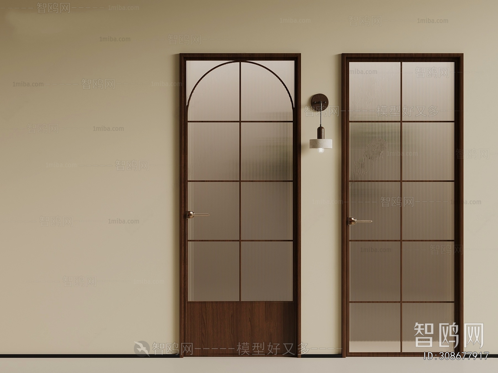 French Style Single Door