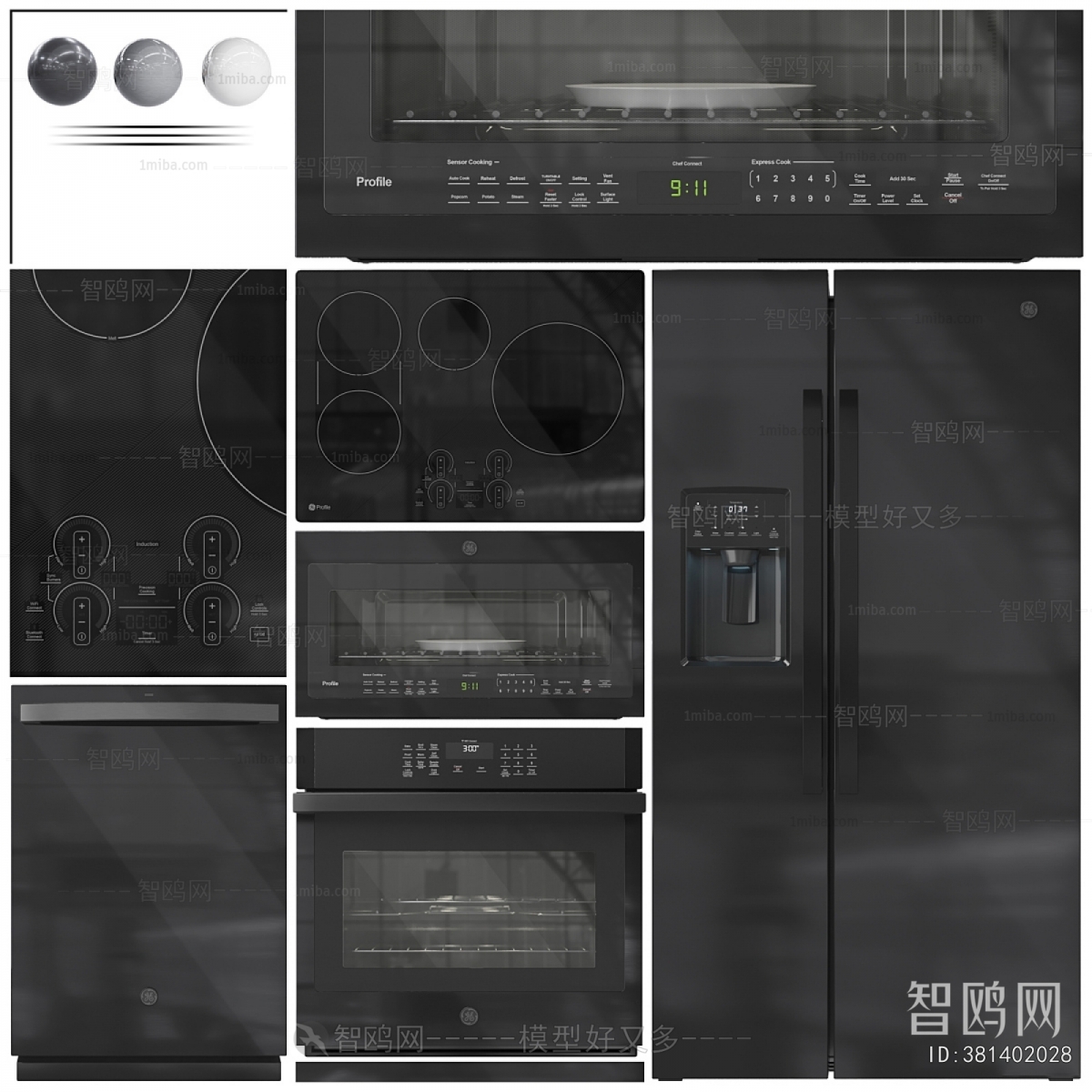 Modern Electric Kitchen Appliances